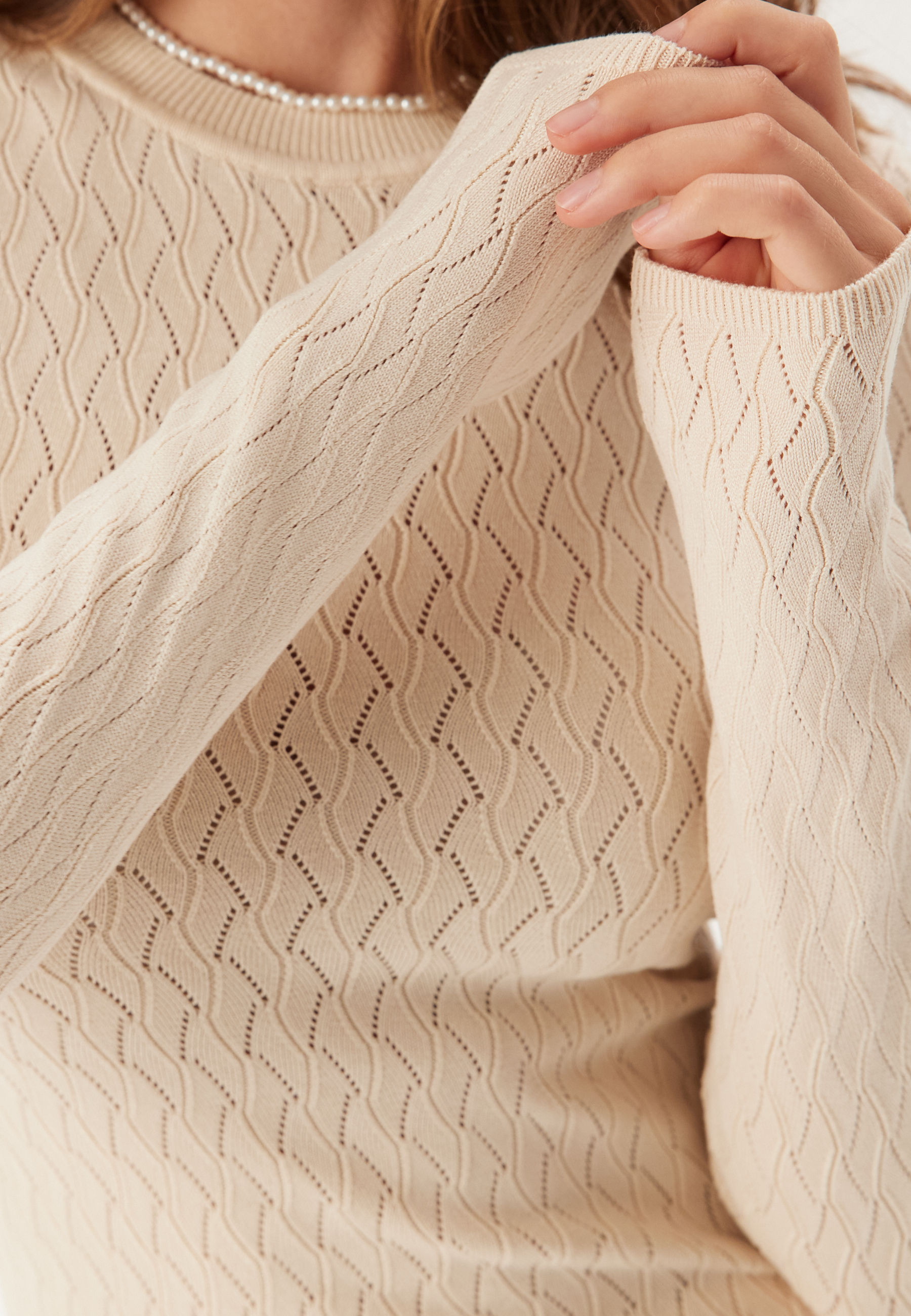 Slfcabala Ls Knit O-neck 3