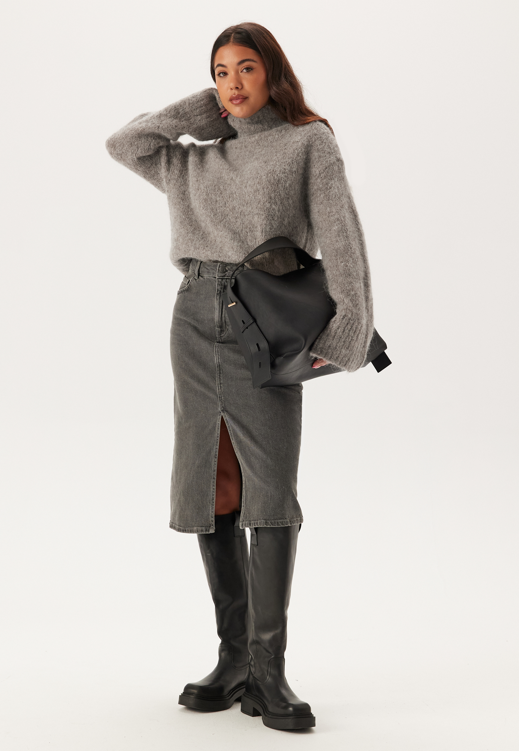 Slfgabella Ls Knit High-neck 3