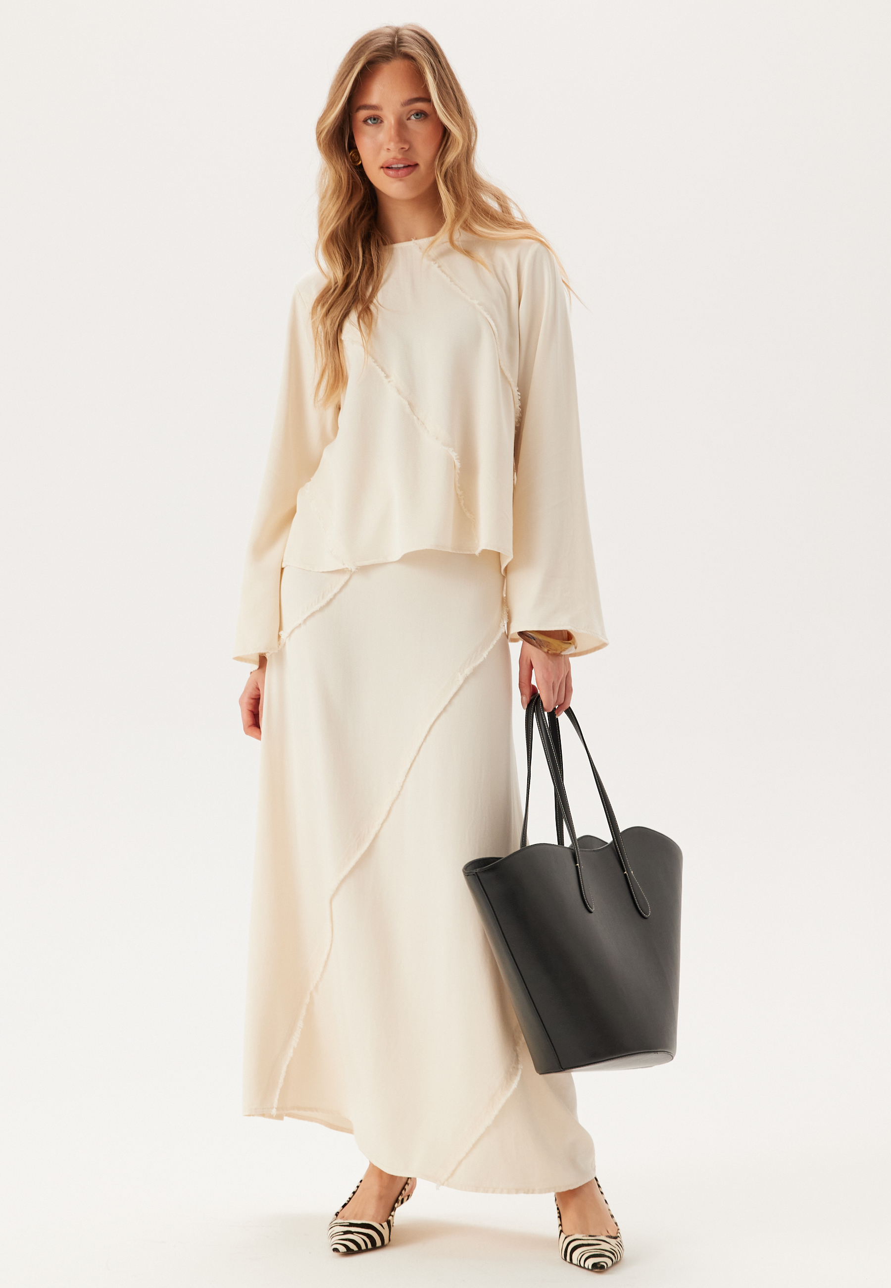Slfivana Hw Ankle Skirt 5