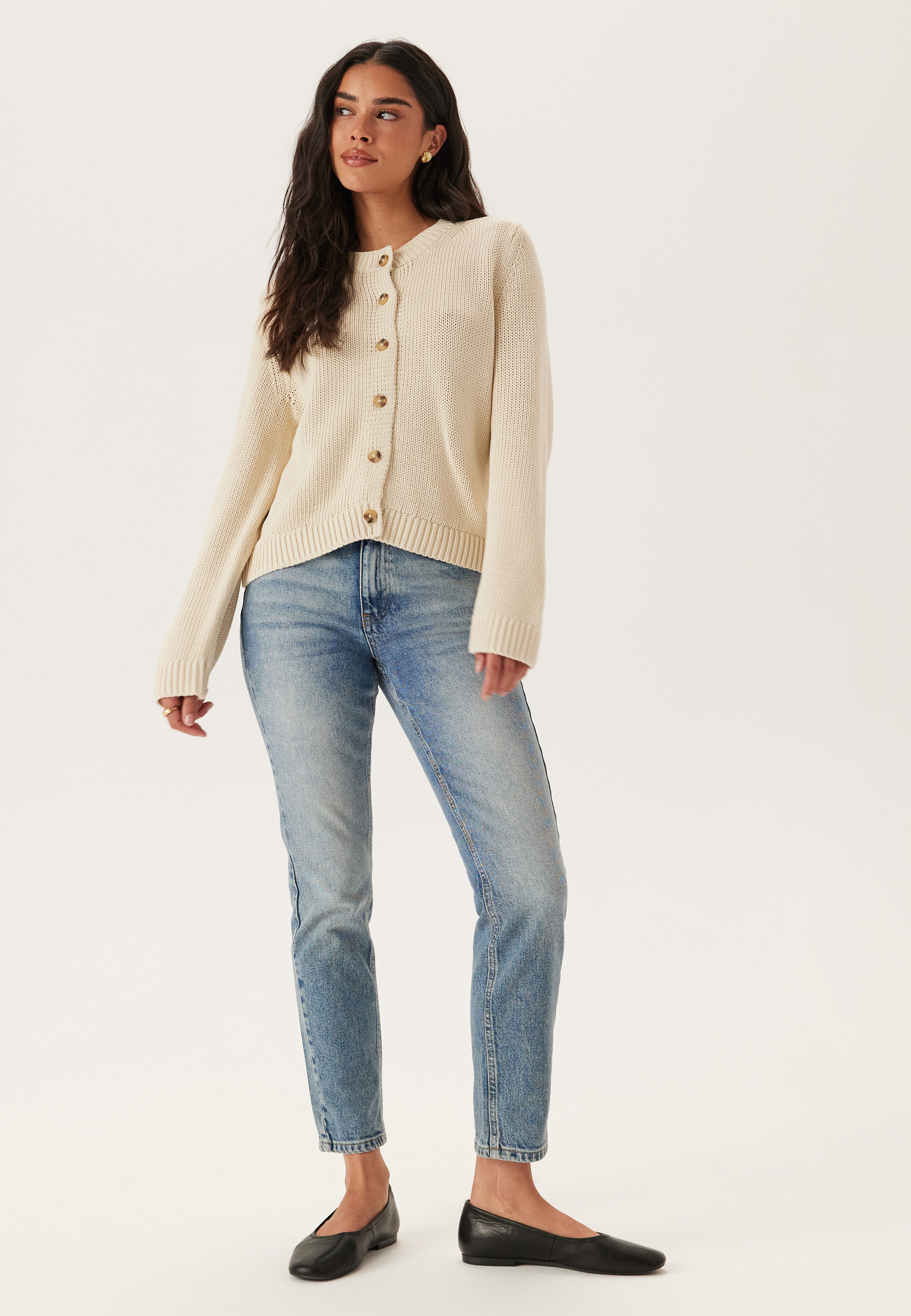 Slfivy Ls Knit O-neck Cardigan 3