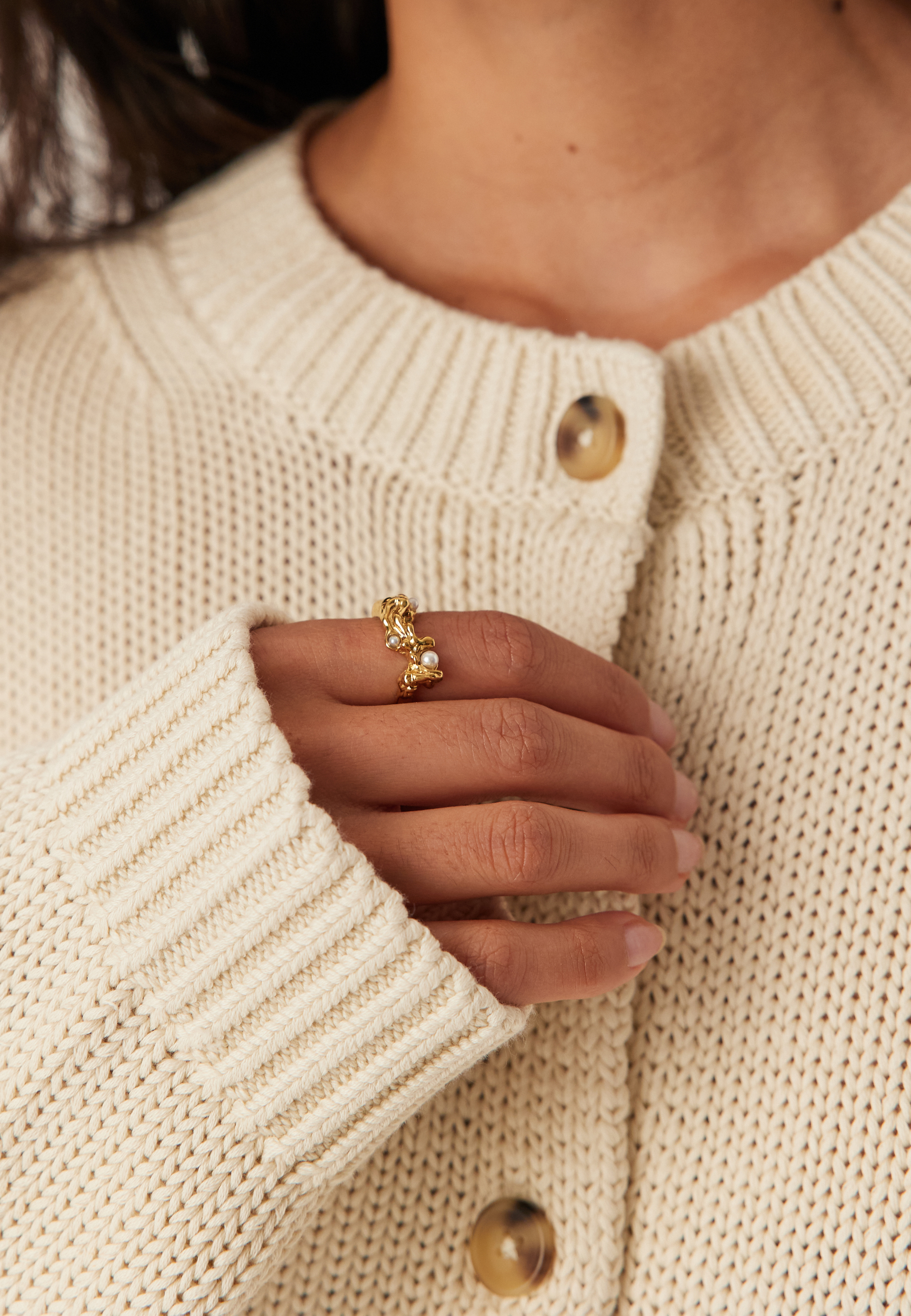 Slfivy Ls Knit O-neck Cardigan 4