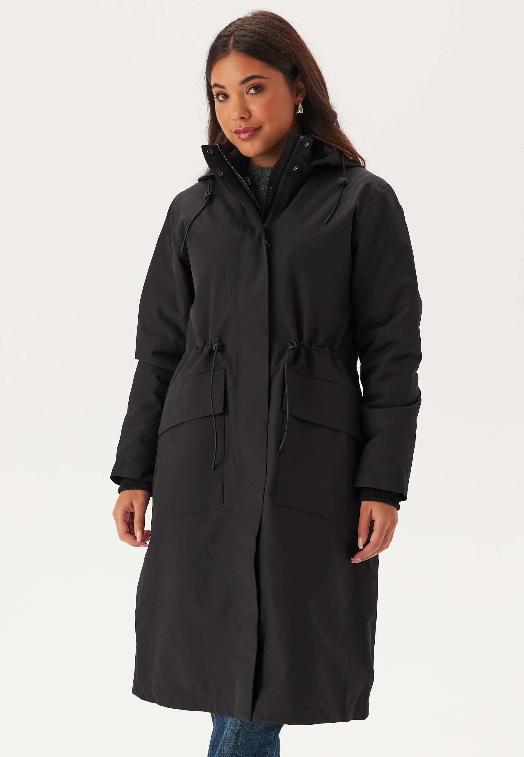 Selected Femme Lizzi Teknisk Jakke - Black