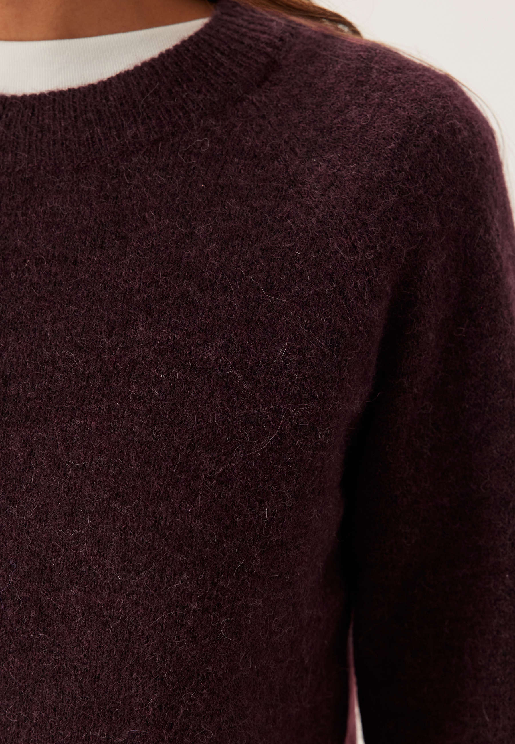 Slflulu LS Knit O-Neck 3