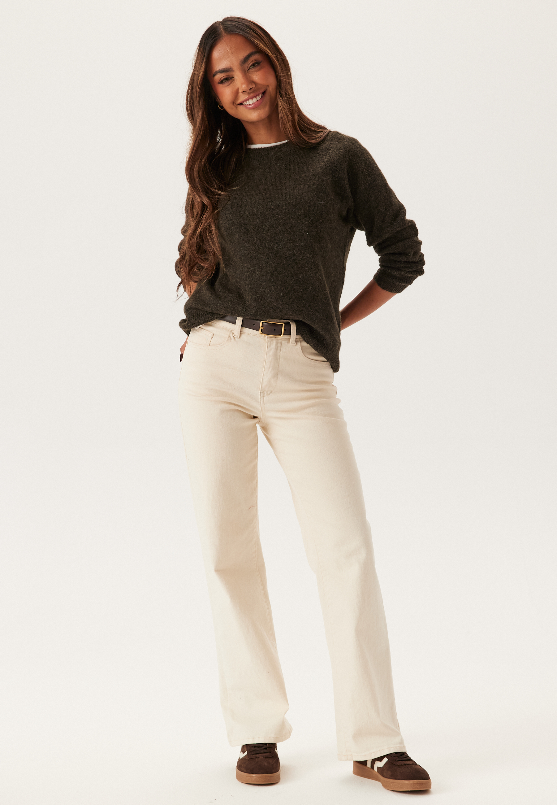 Slflulu LS Knit O-Neck 6