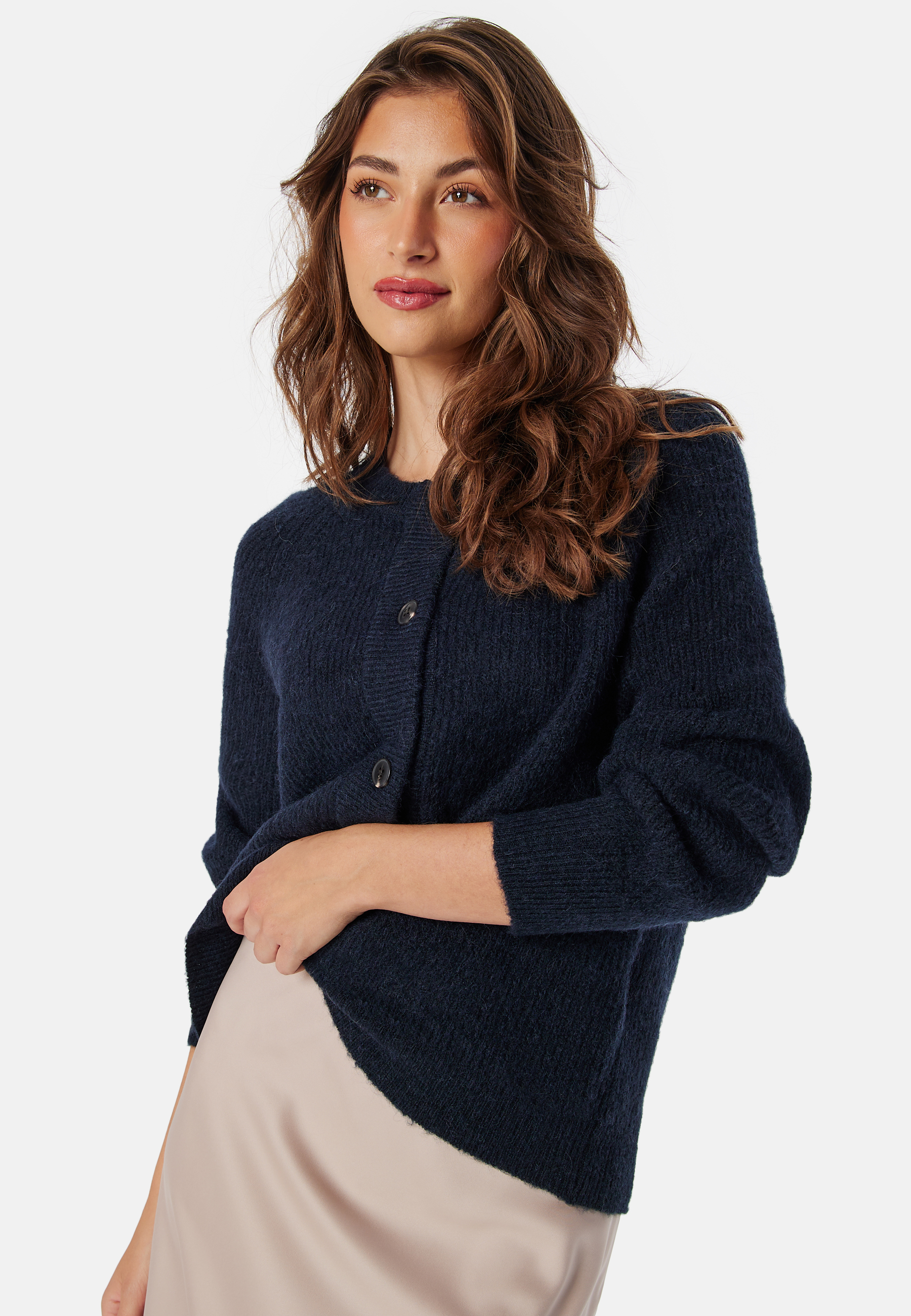 Selected Femme Lulu Knit Cardigan - Dark Sapphire