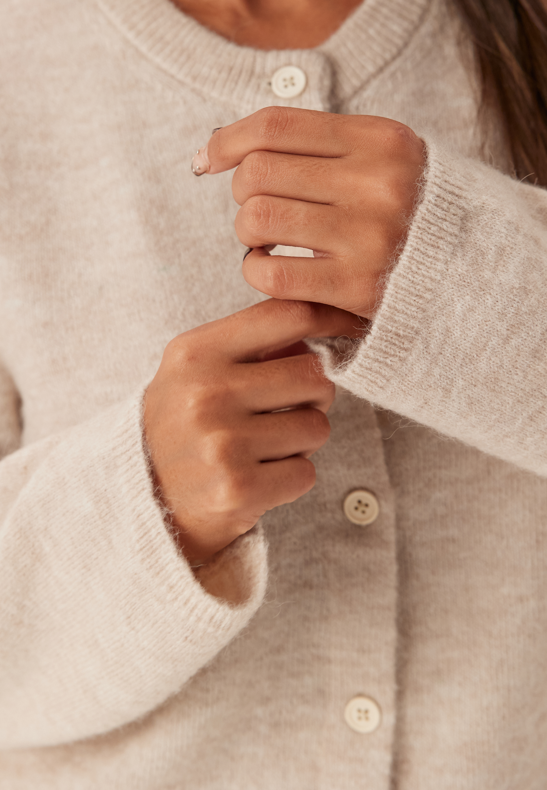 Slflulu New Ls Knit Cardigan 3