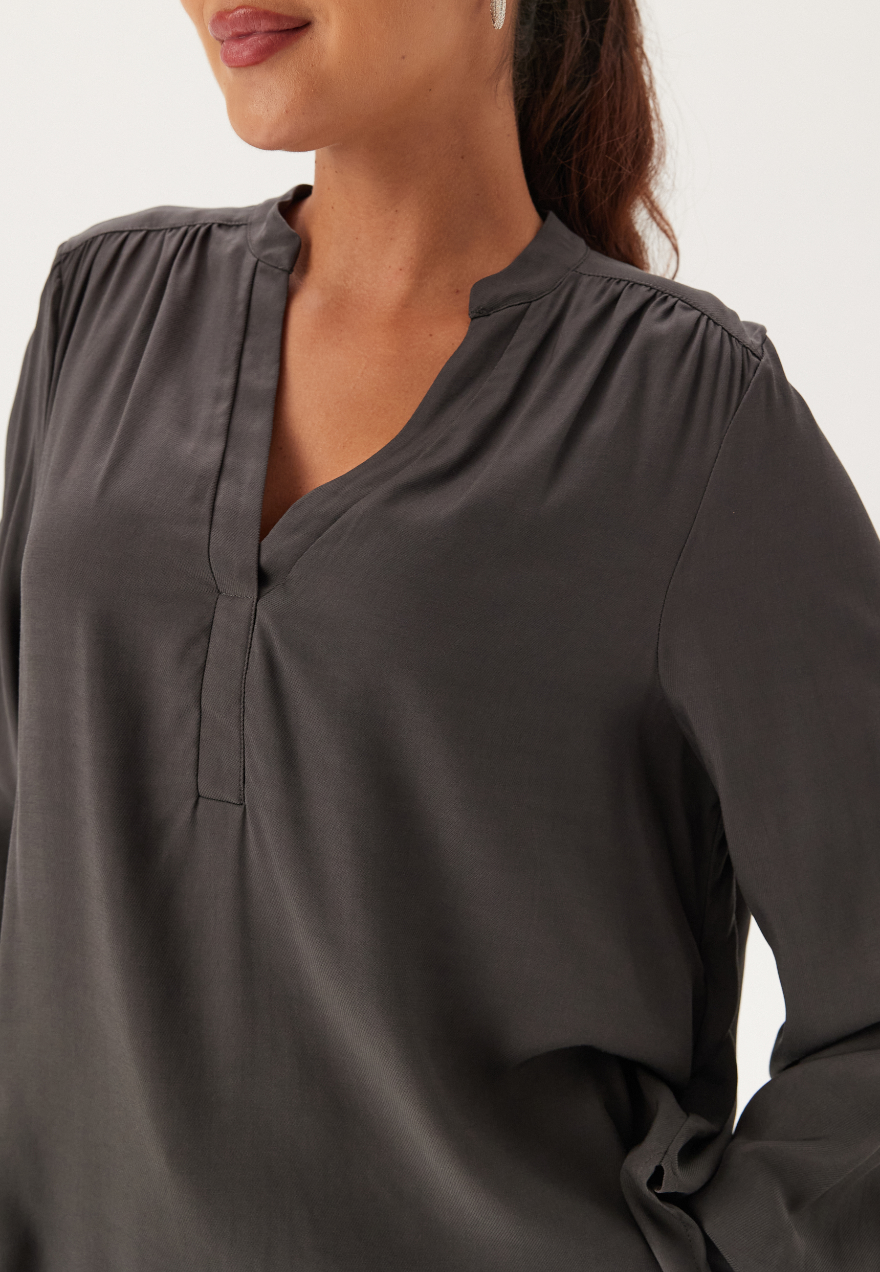 Slfmaddi Ls V-neck Top 3