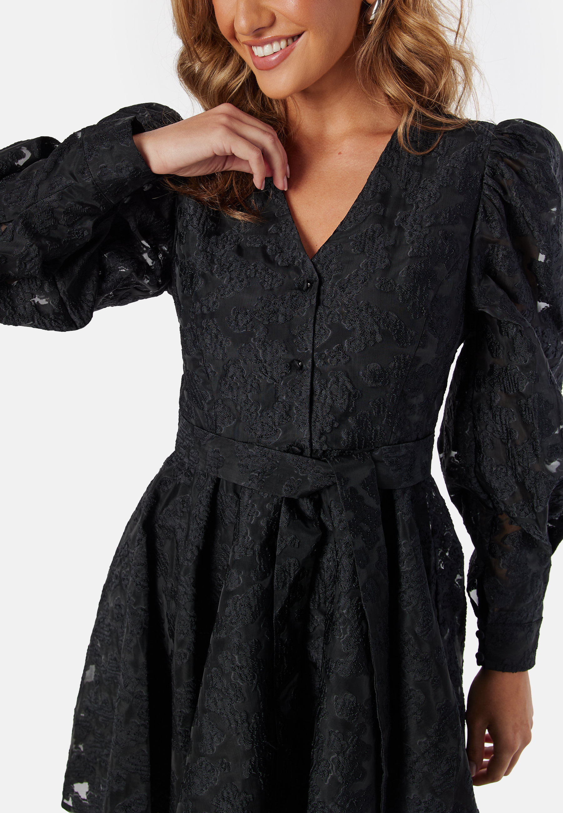 Slfpandora Ls Short Shirt Dres 3