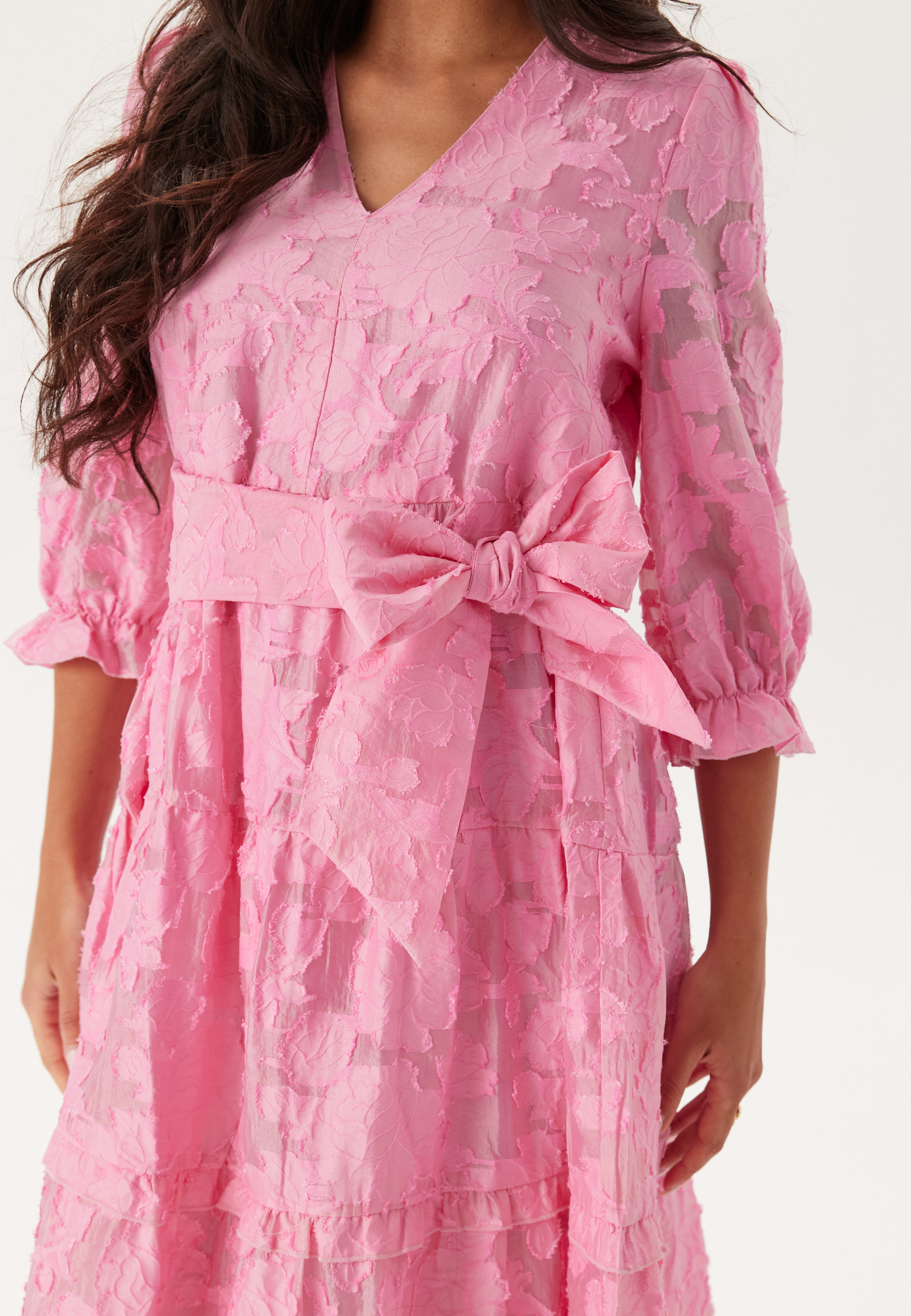 Slfsadie 3/4 Midi Dress 2