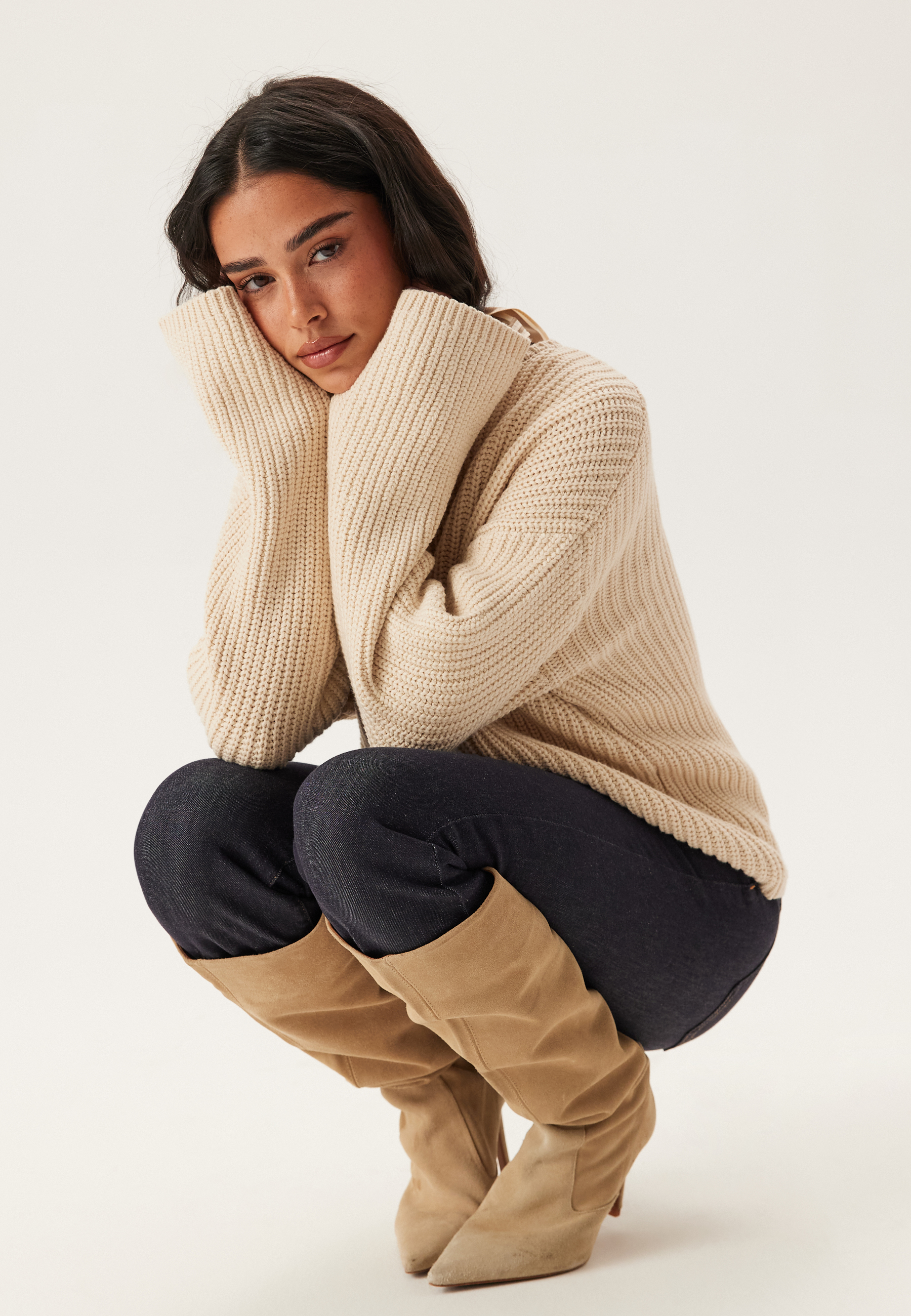 Slfselma Sus Ls Knit O-neck 4