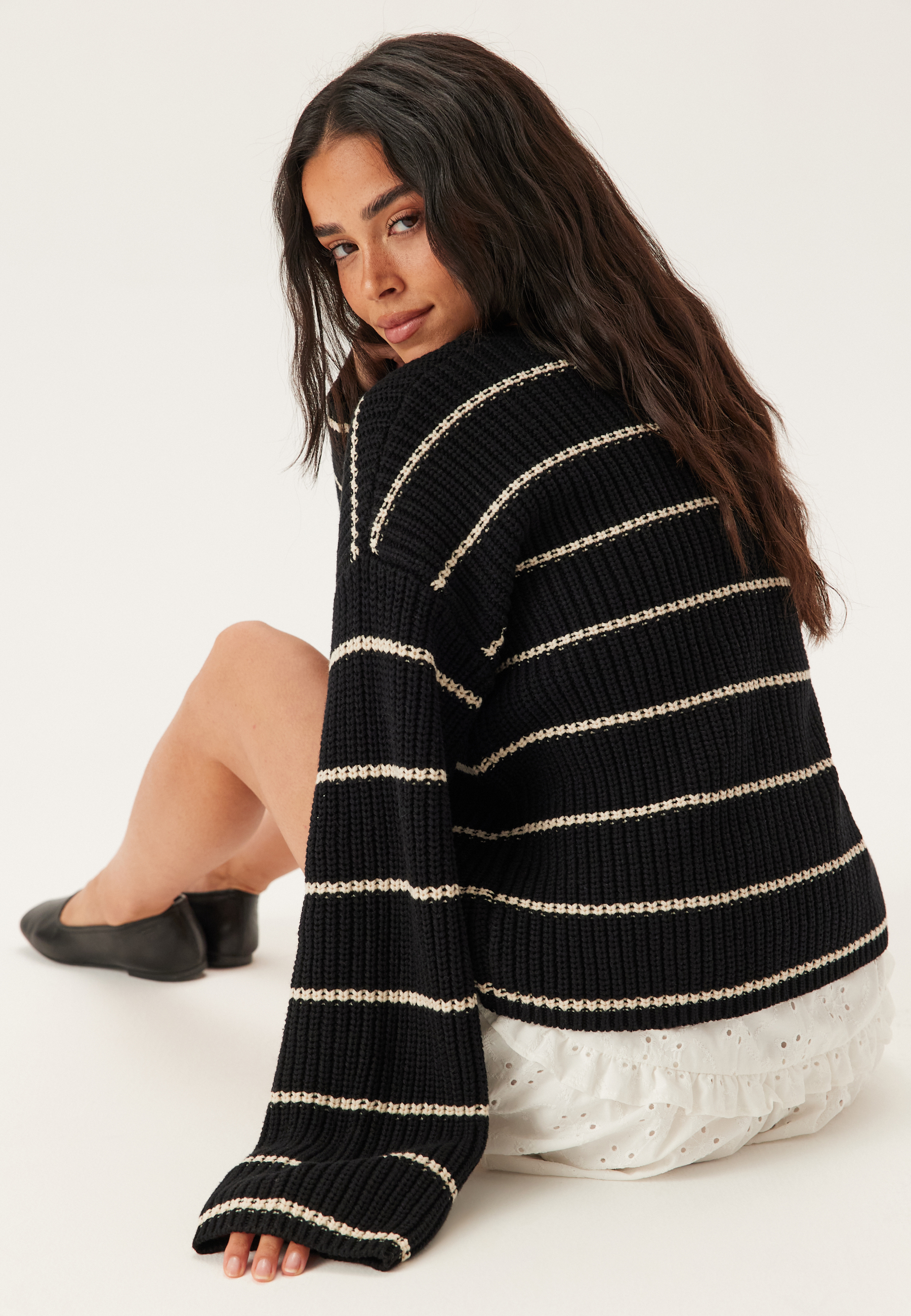 Slfselma Sus Ls Knit O-neck