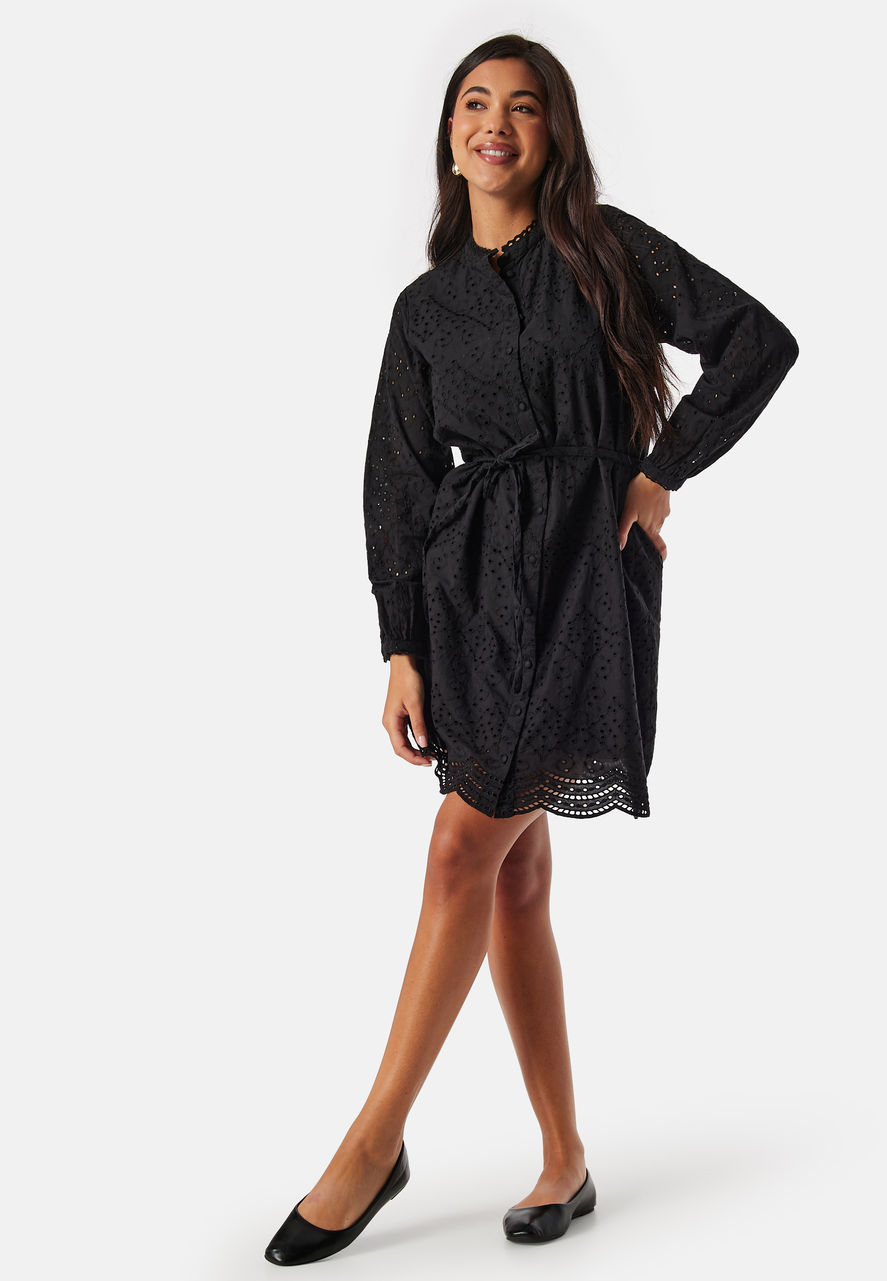 SlfTatiana Short Embr Dress 2