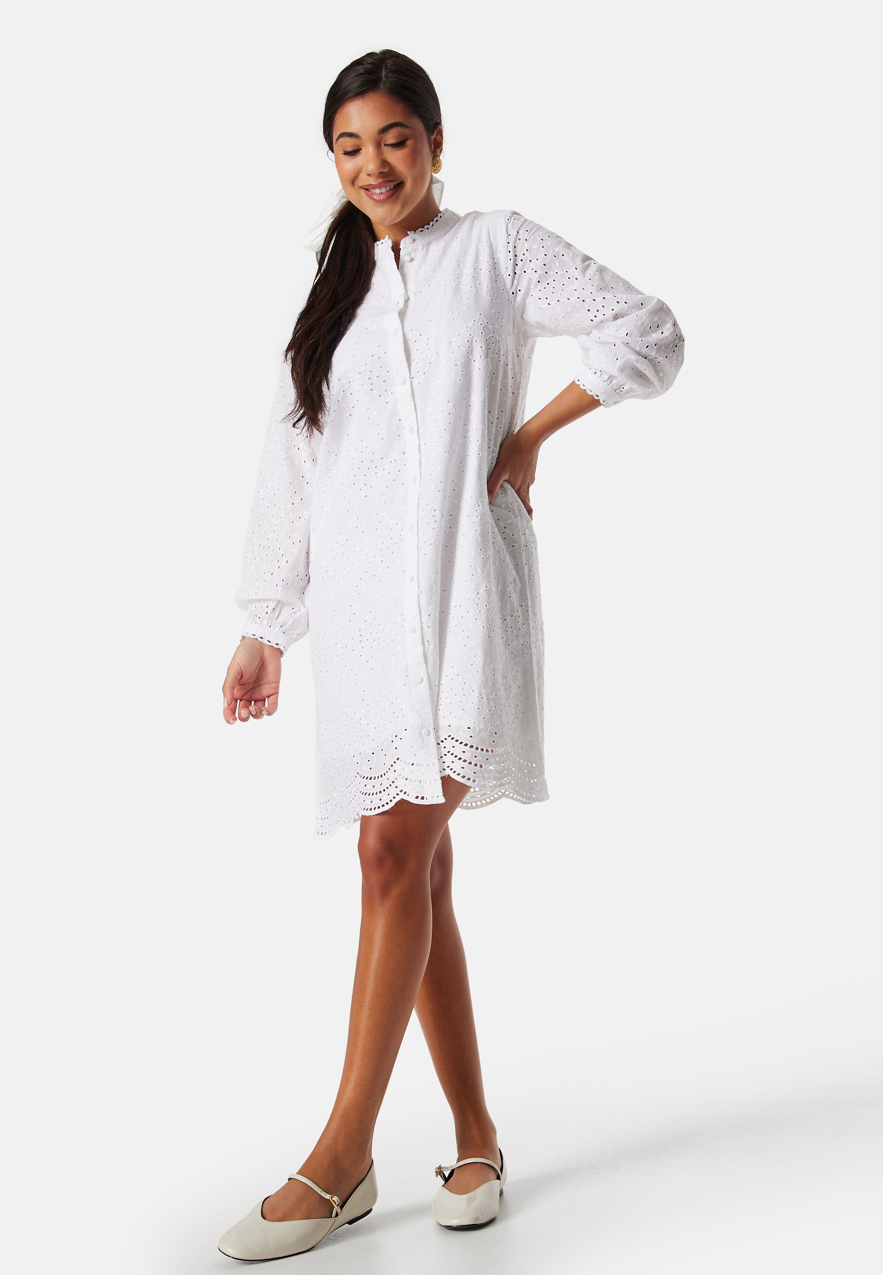 SlfTatiana Short Embr Dress 2