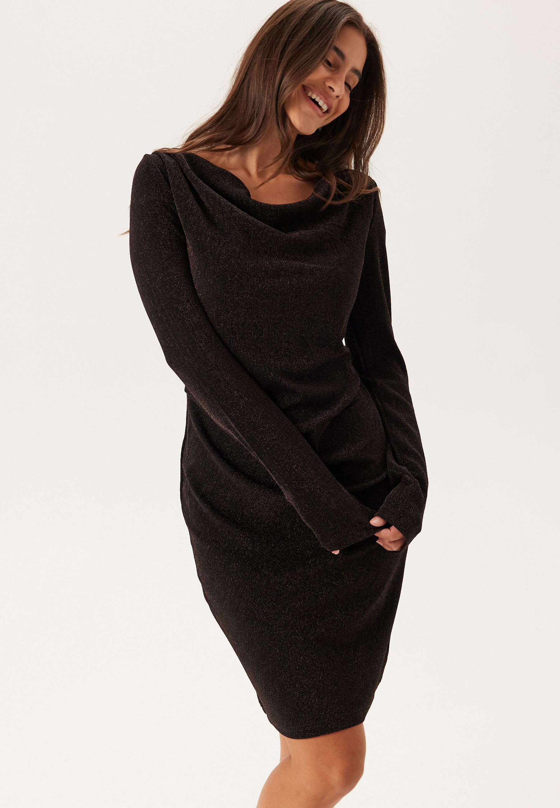 Slfanja Ls Slim Short Dress