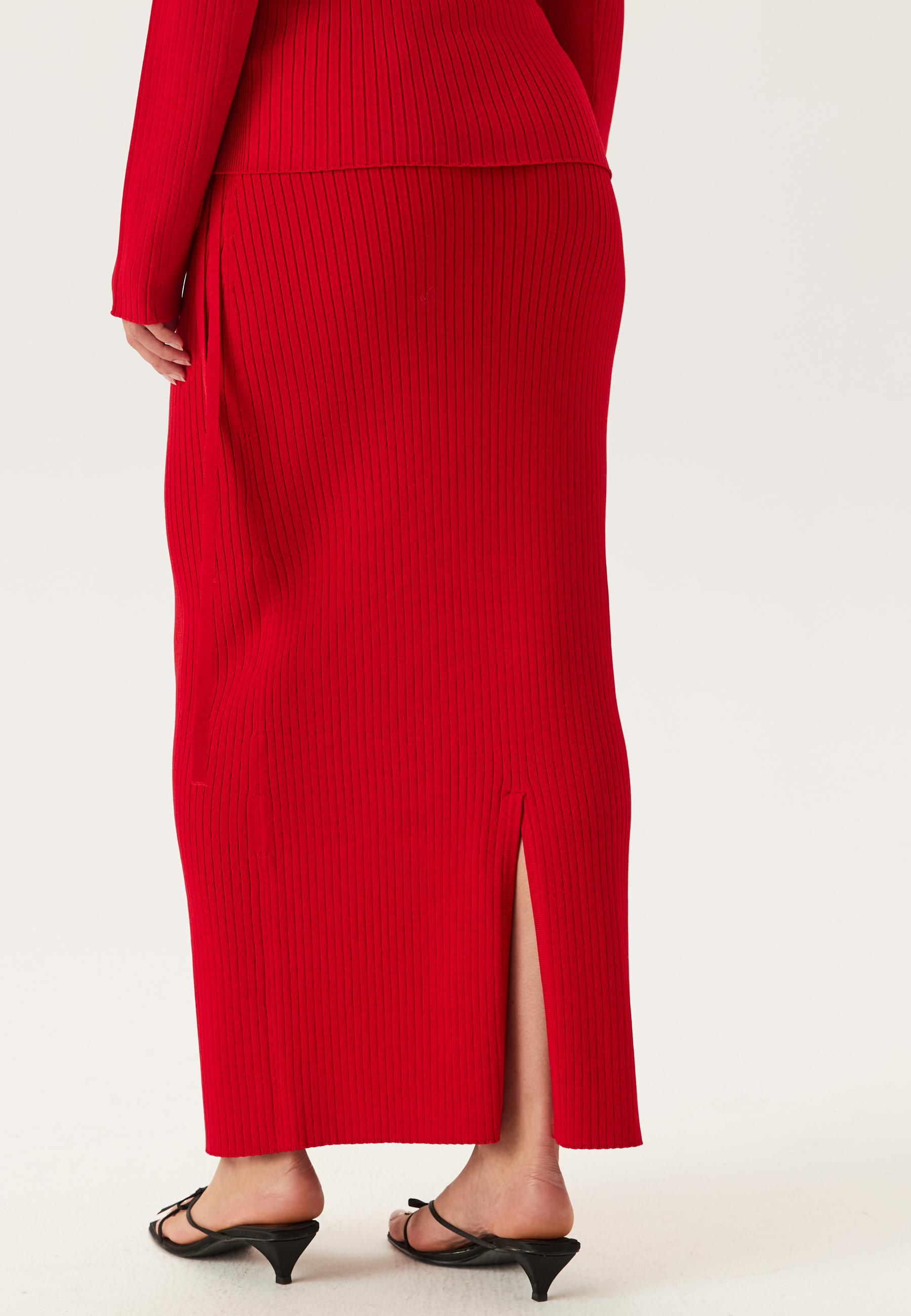 Slfcarly Mw Knit Ankle Skirt 2