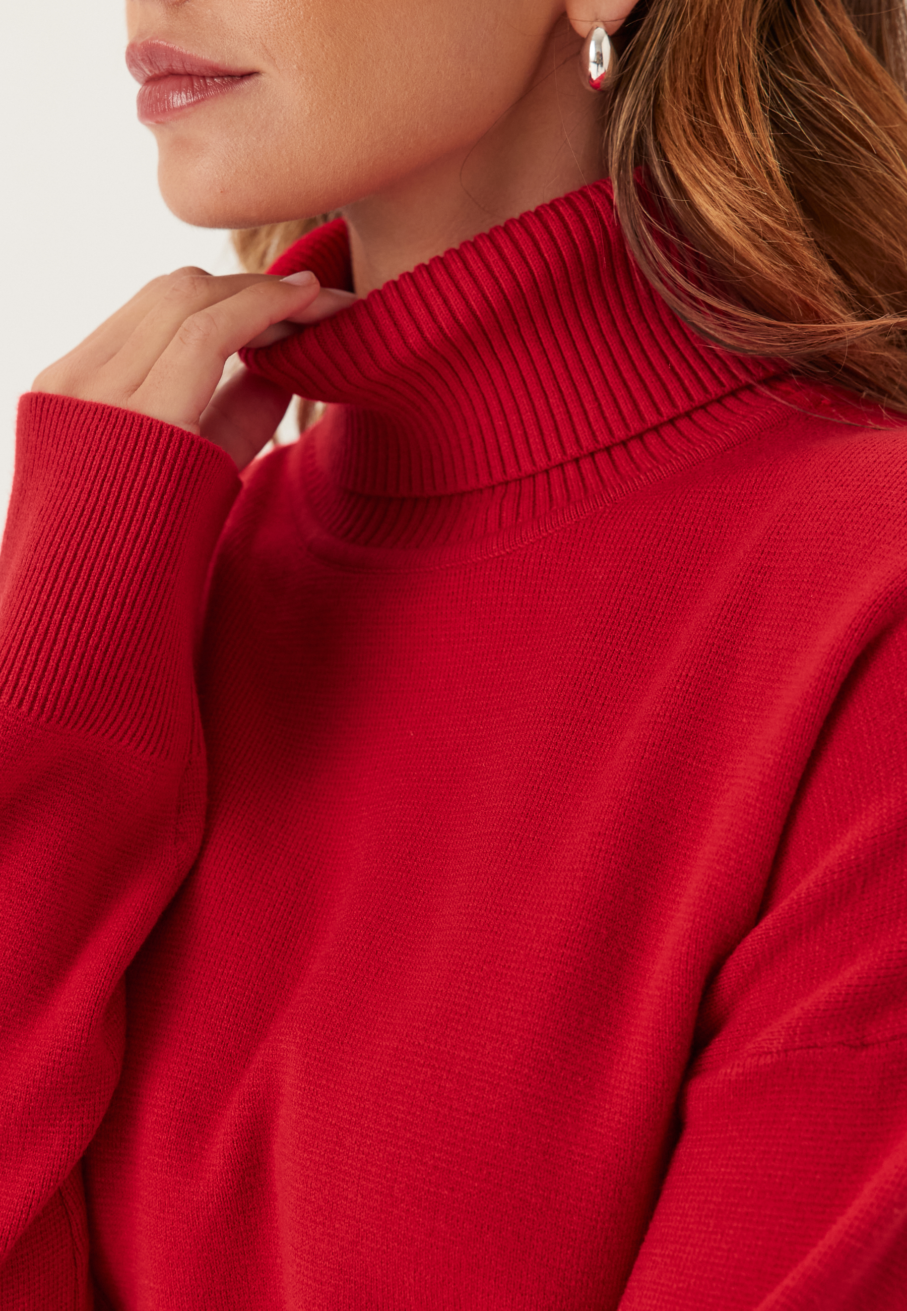 Slfkamma Ls Knit Roll Neck Noo 4