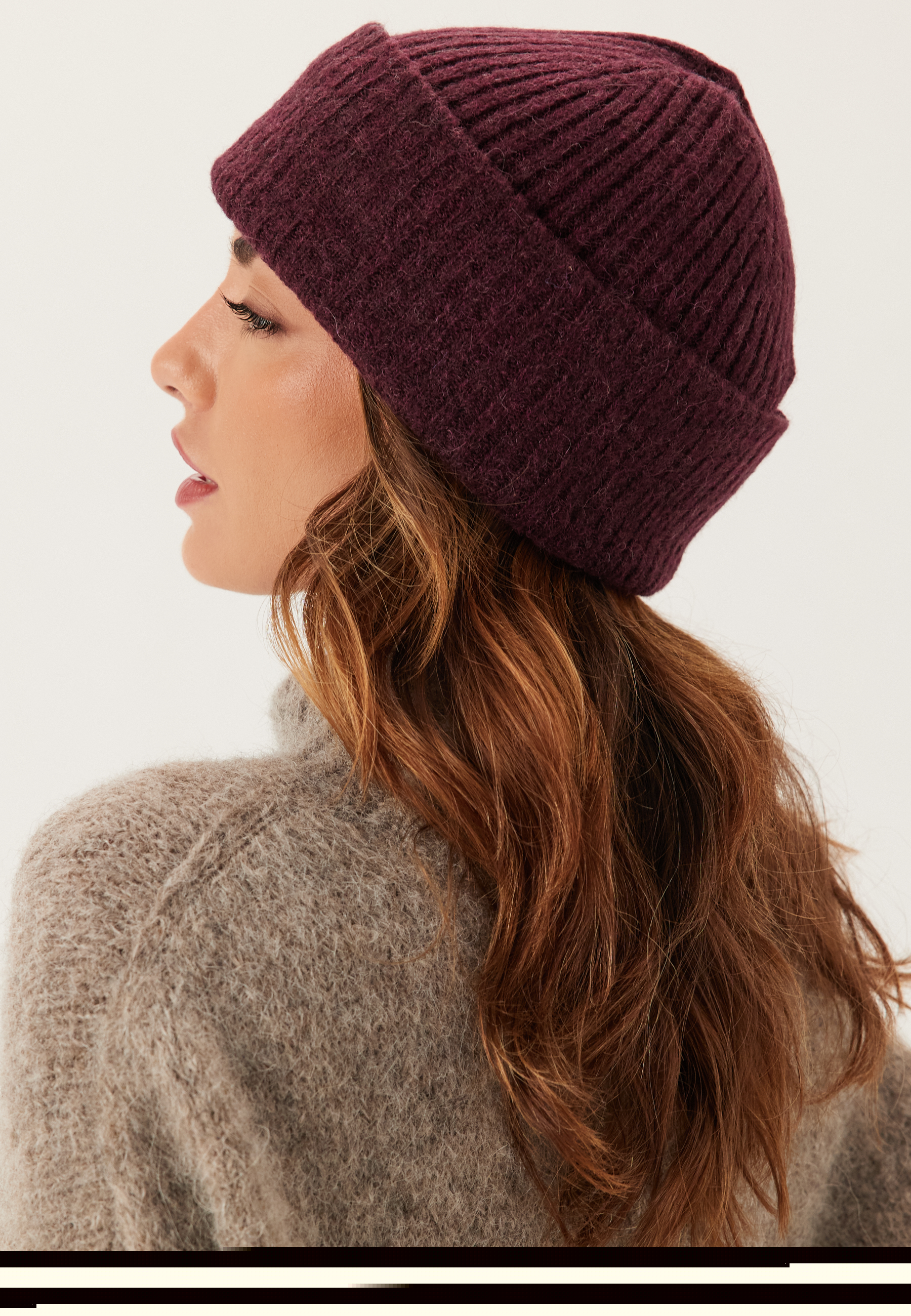 Slflulu Wool Blend Knit Beanie 2