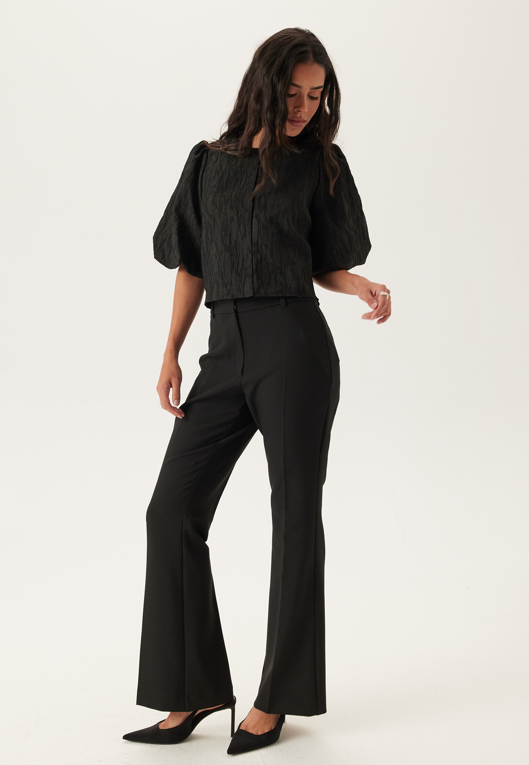 Slfrita Mw Slim Flared Pant