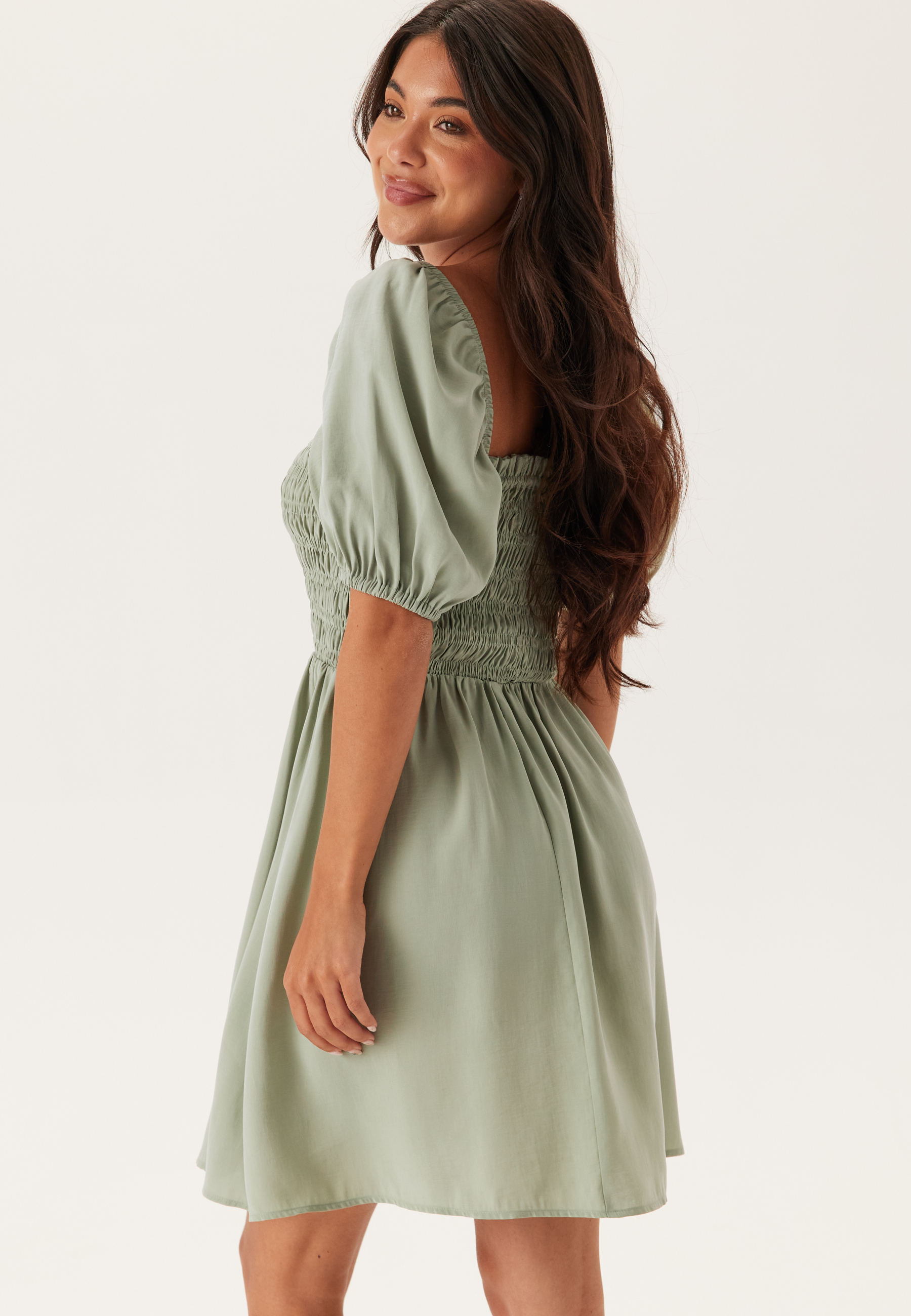 Smock Short Modal Dress 2