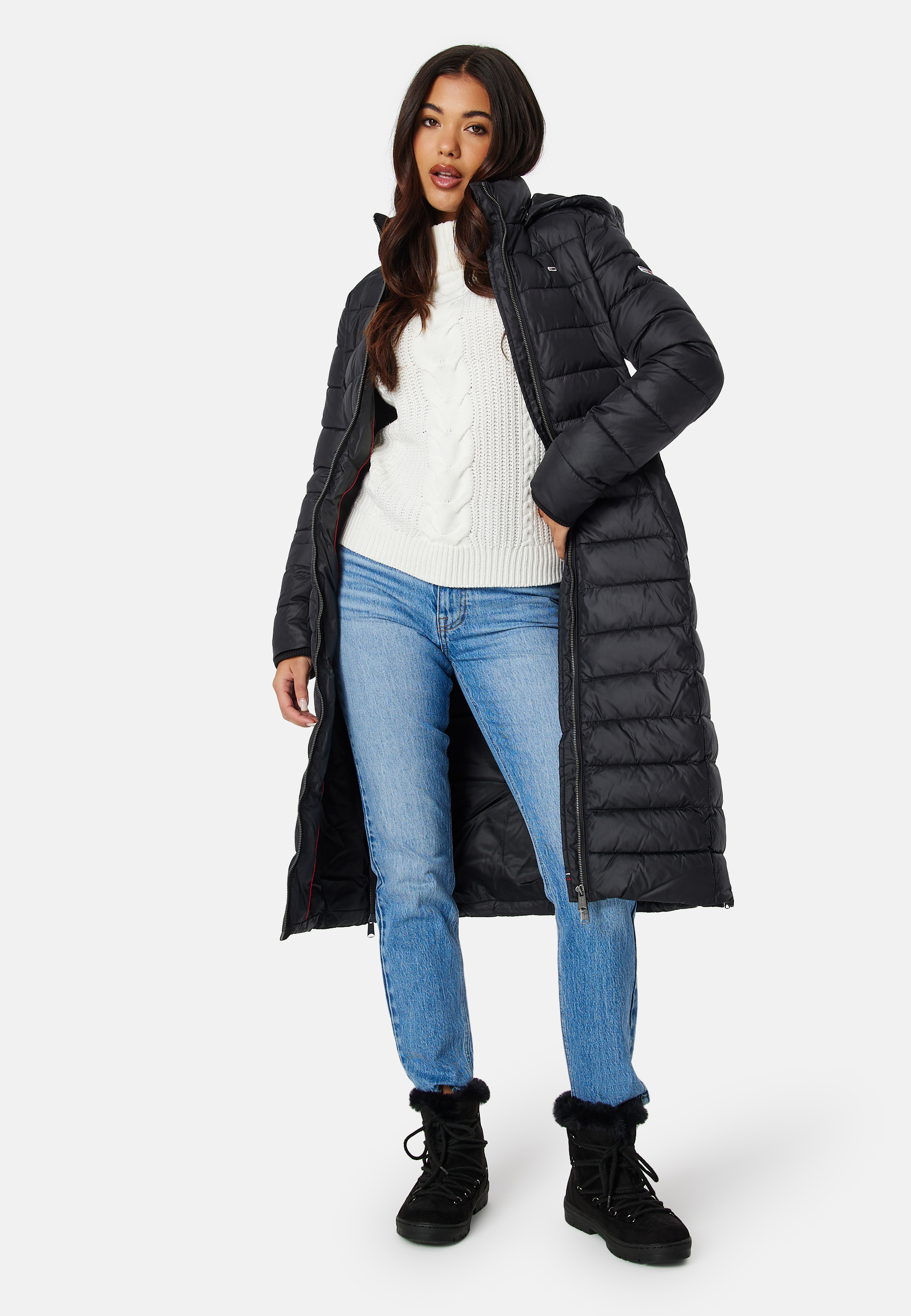 Basic Hooded Coat