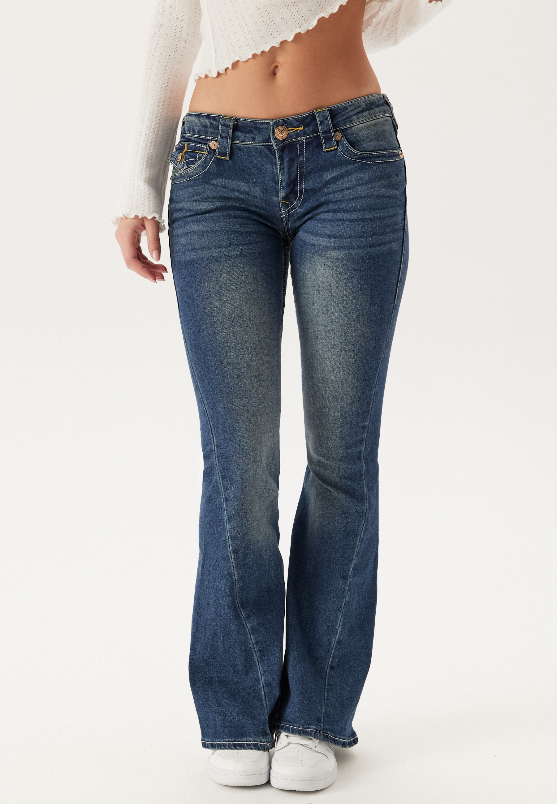 Alternativ bild 1 för Joey Low Rise Flare Jeans