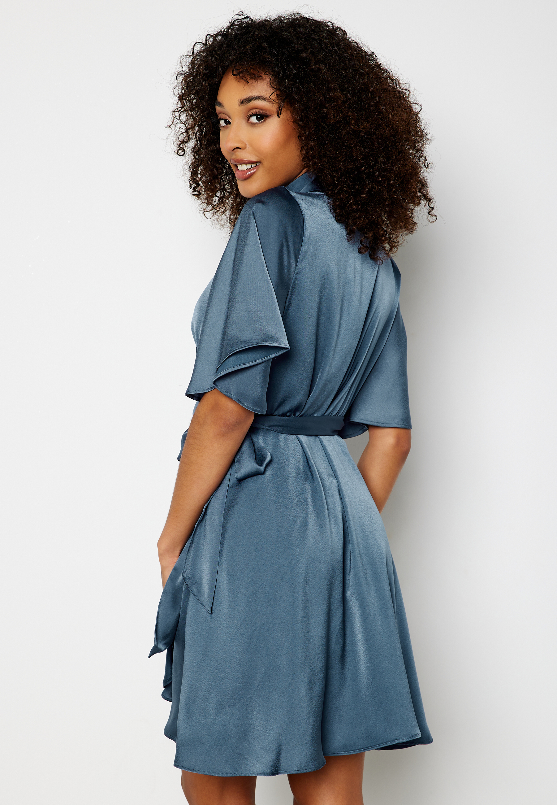 Amelia S/S Wrap Dress 2