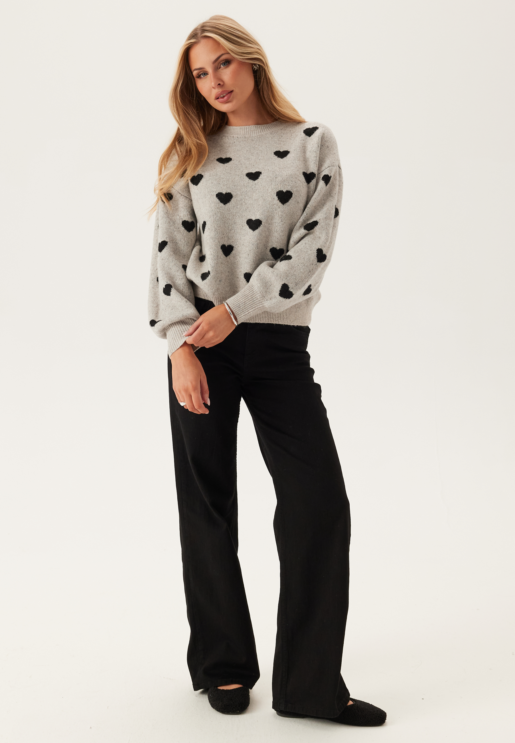 Awheart Ls O-neck Knit 4