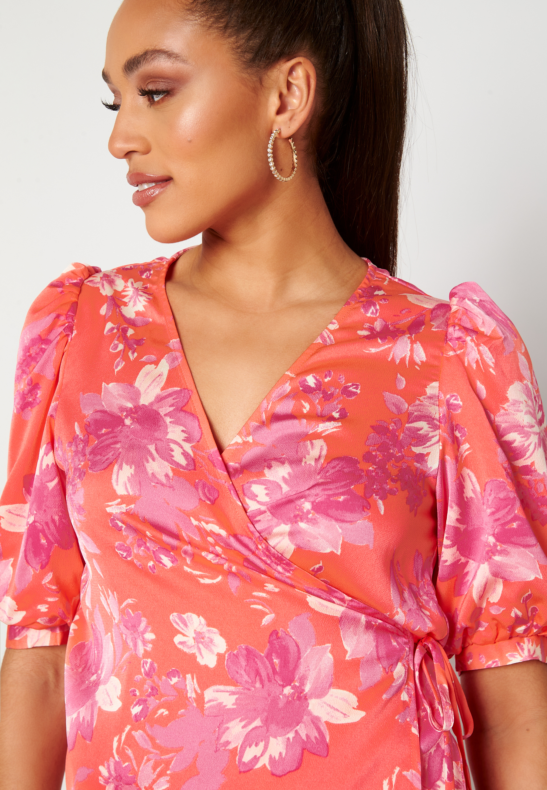 Julia S/S Baloon Wrap Top 3
