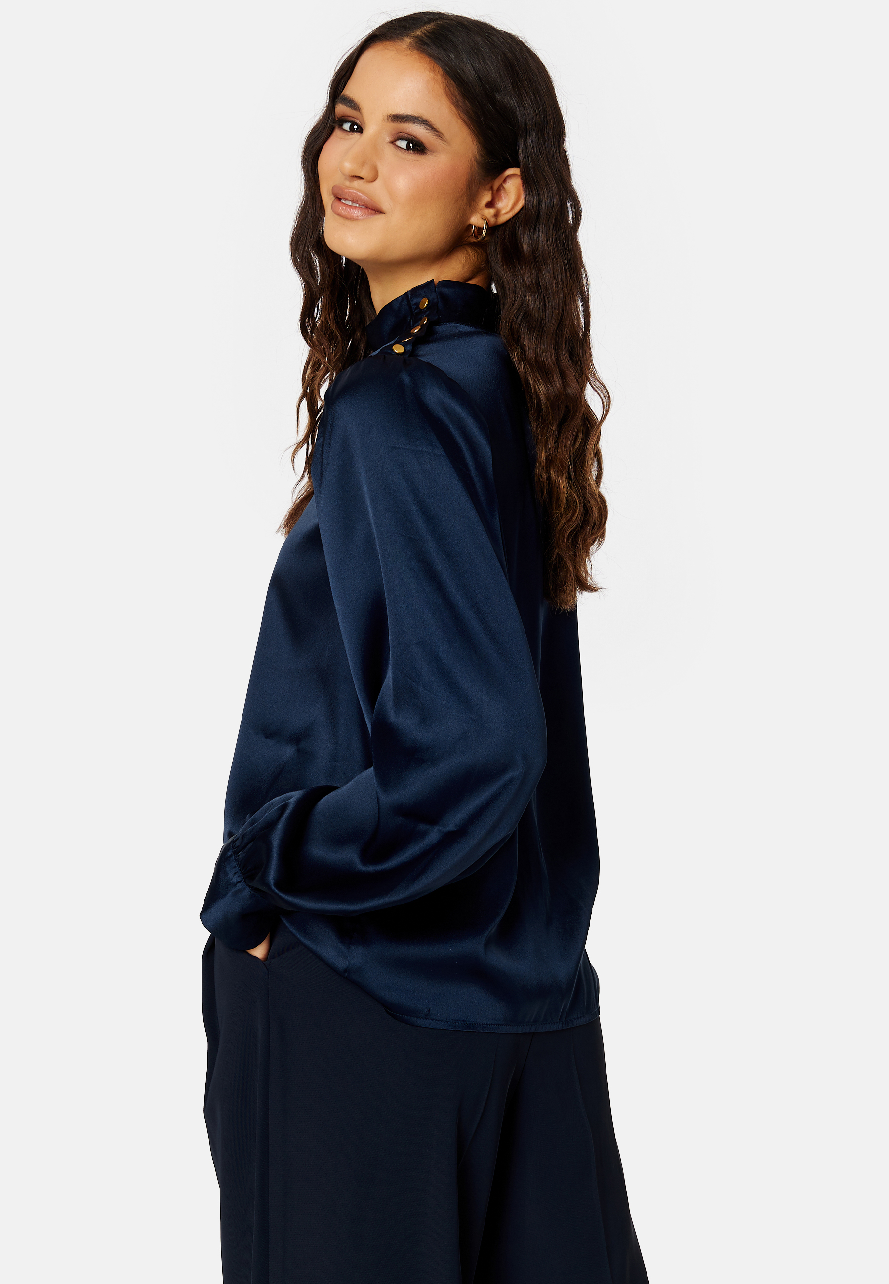 Lola LS Button Top 2