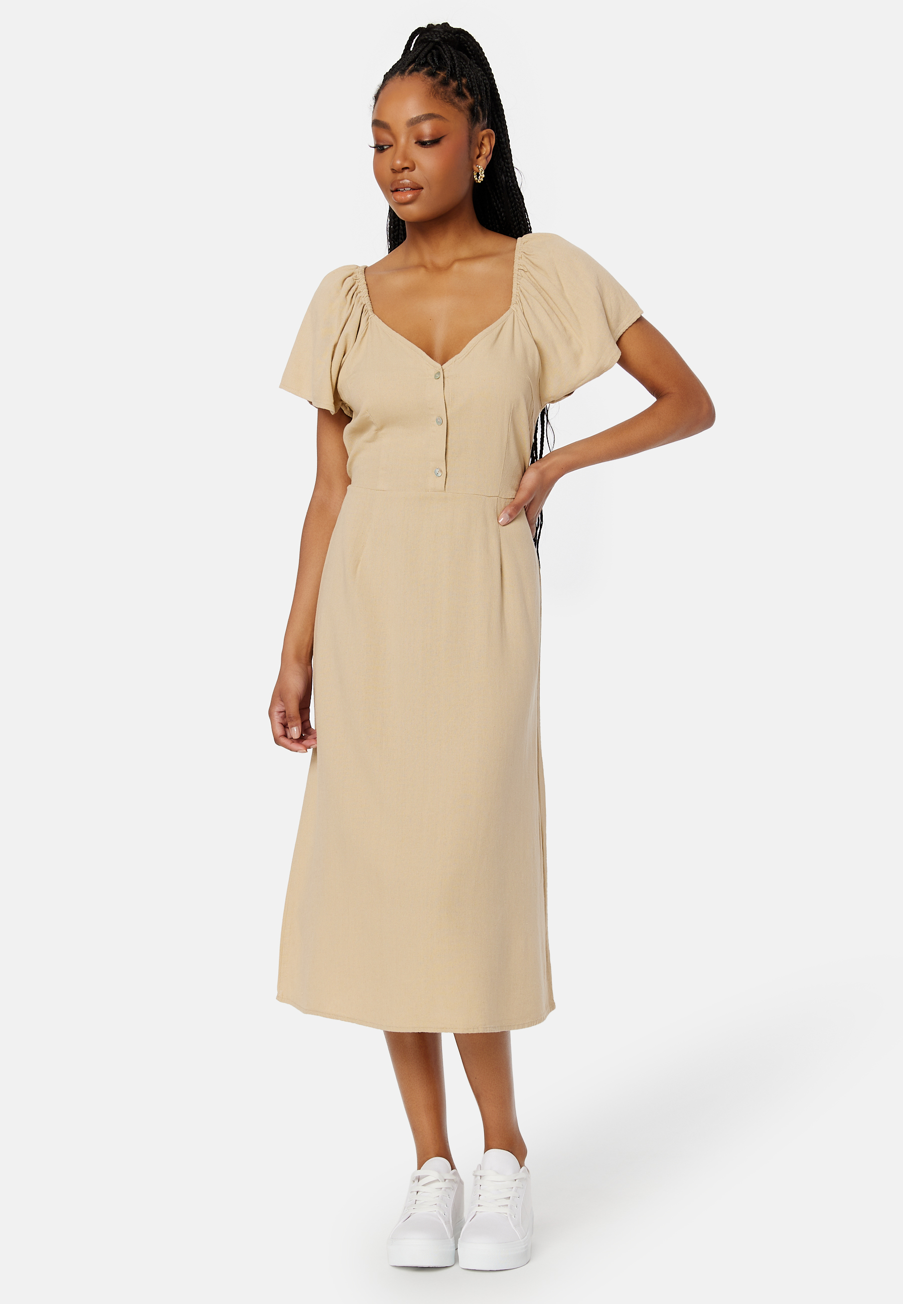 Mymilo SS Calf Dress
