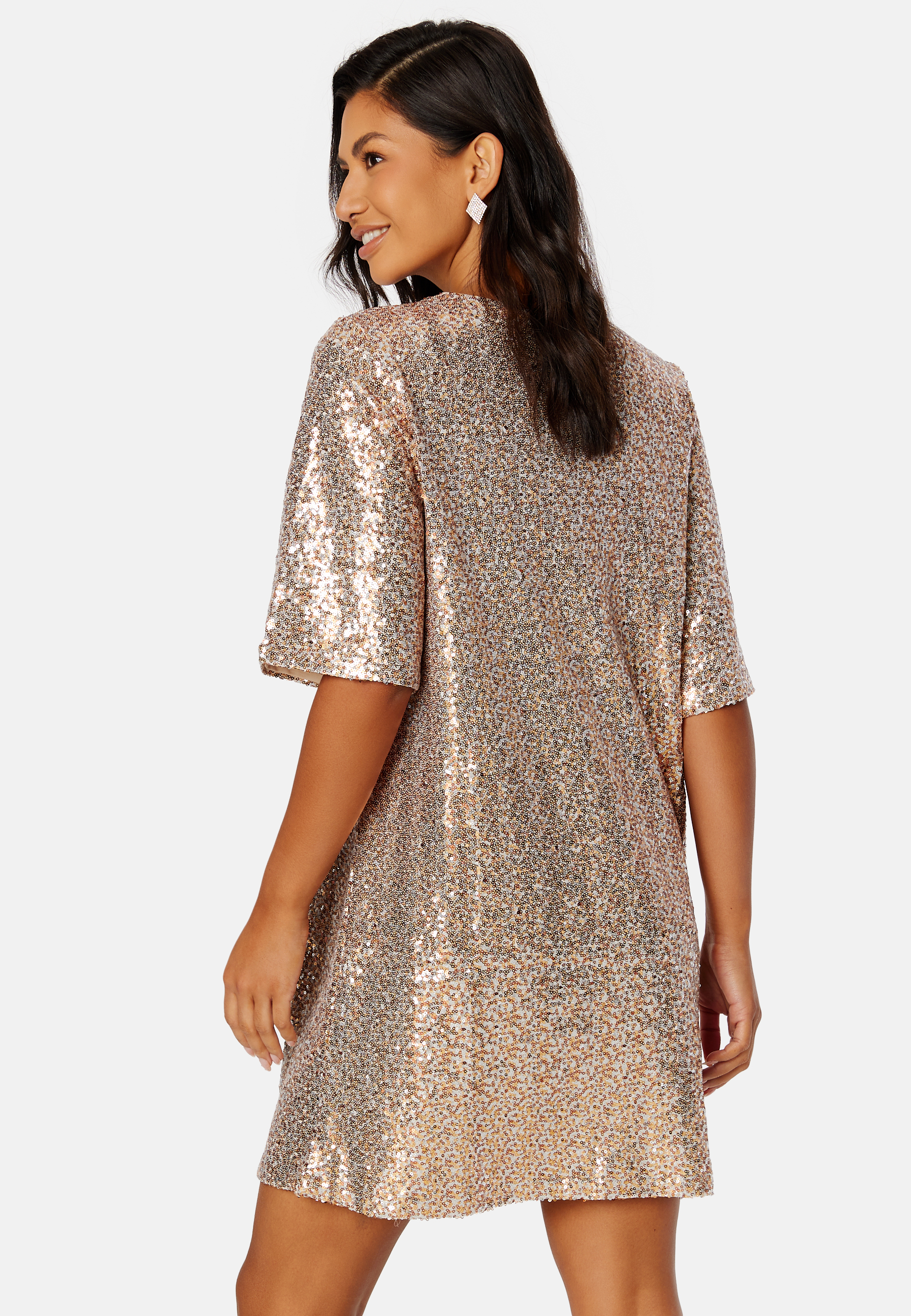 Nanna O-Neck Short Dress 2