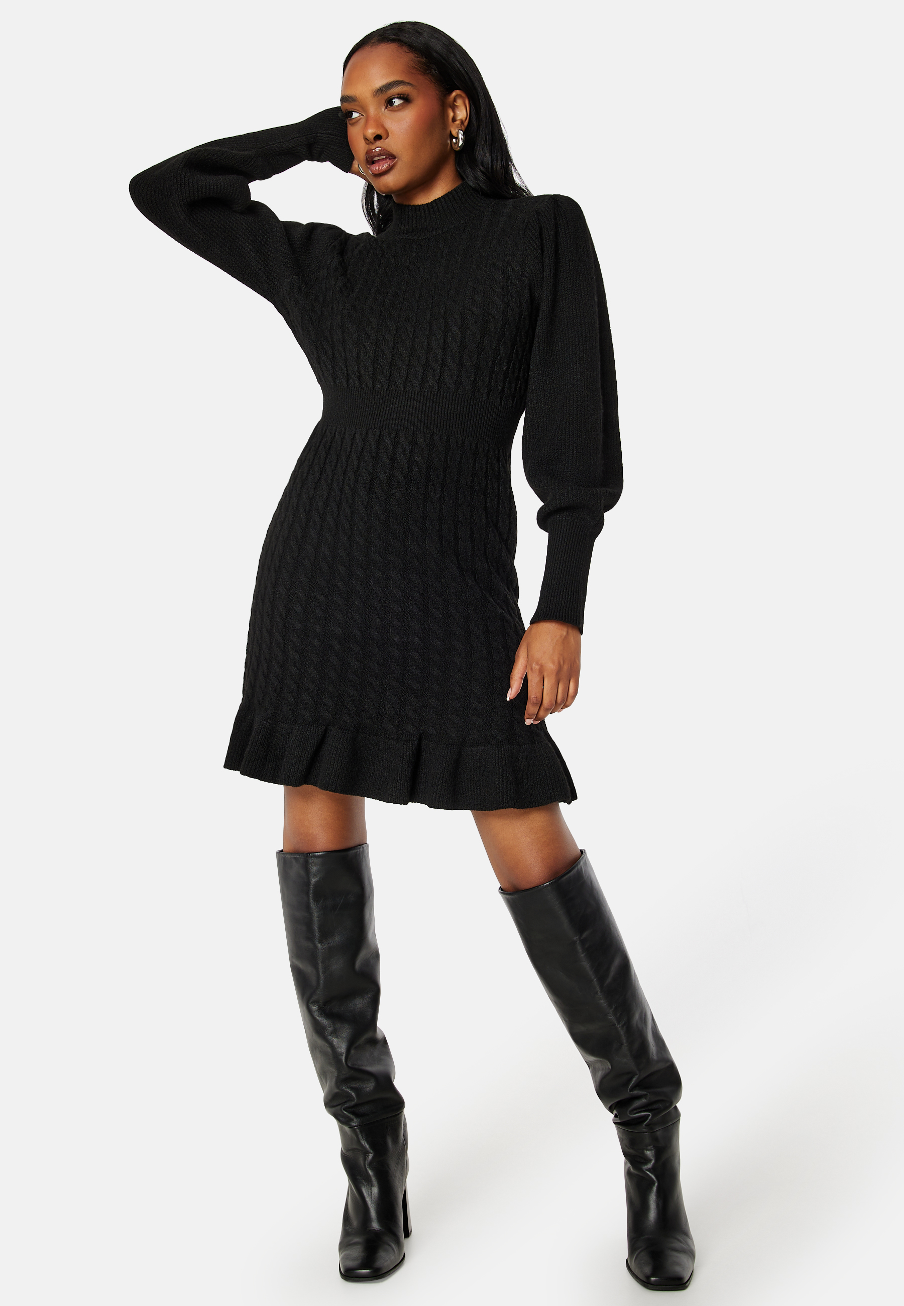 Awvera LS Short Knit Dress 2