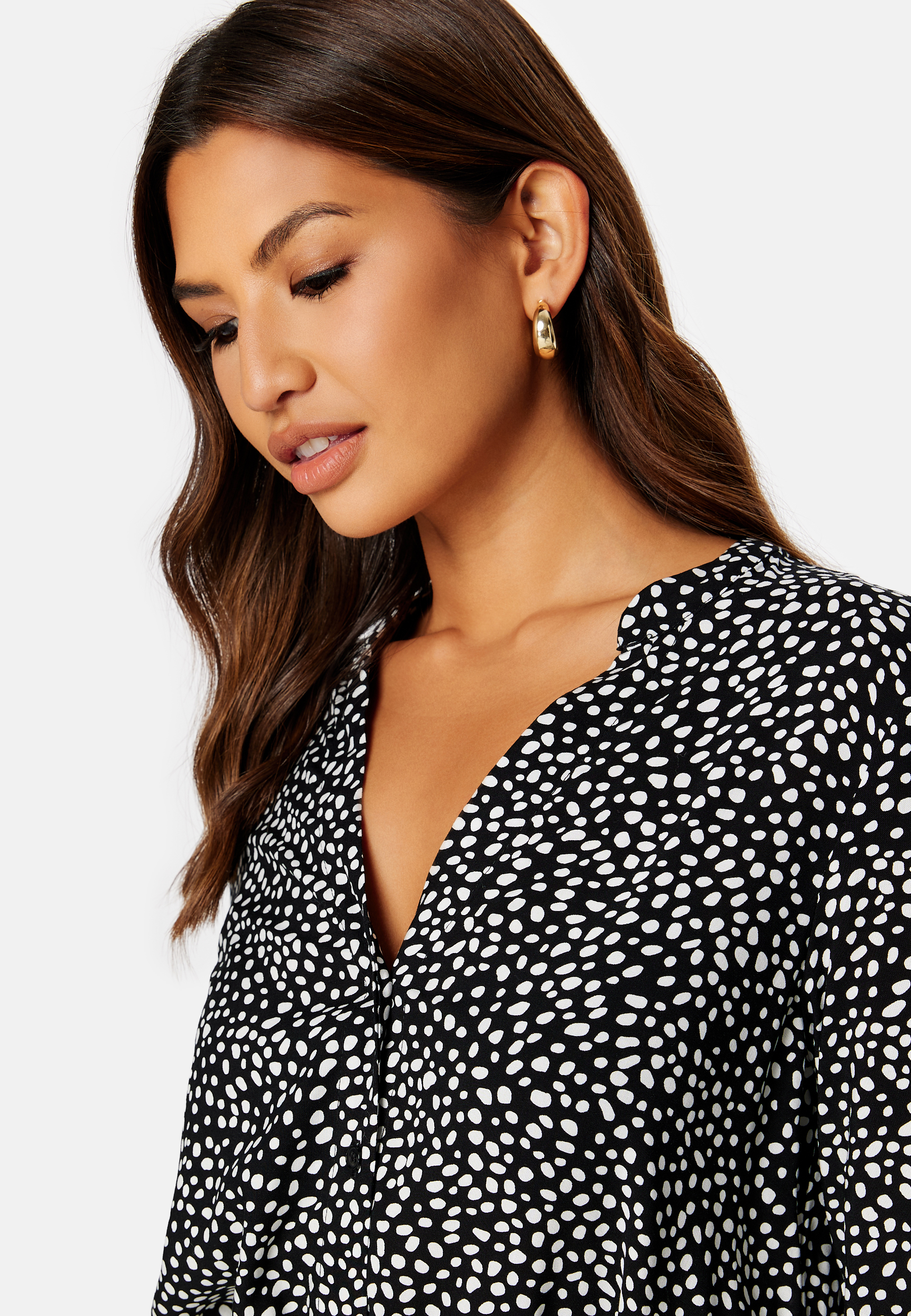 Vica LS Shirt Calf Dress 3