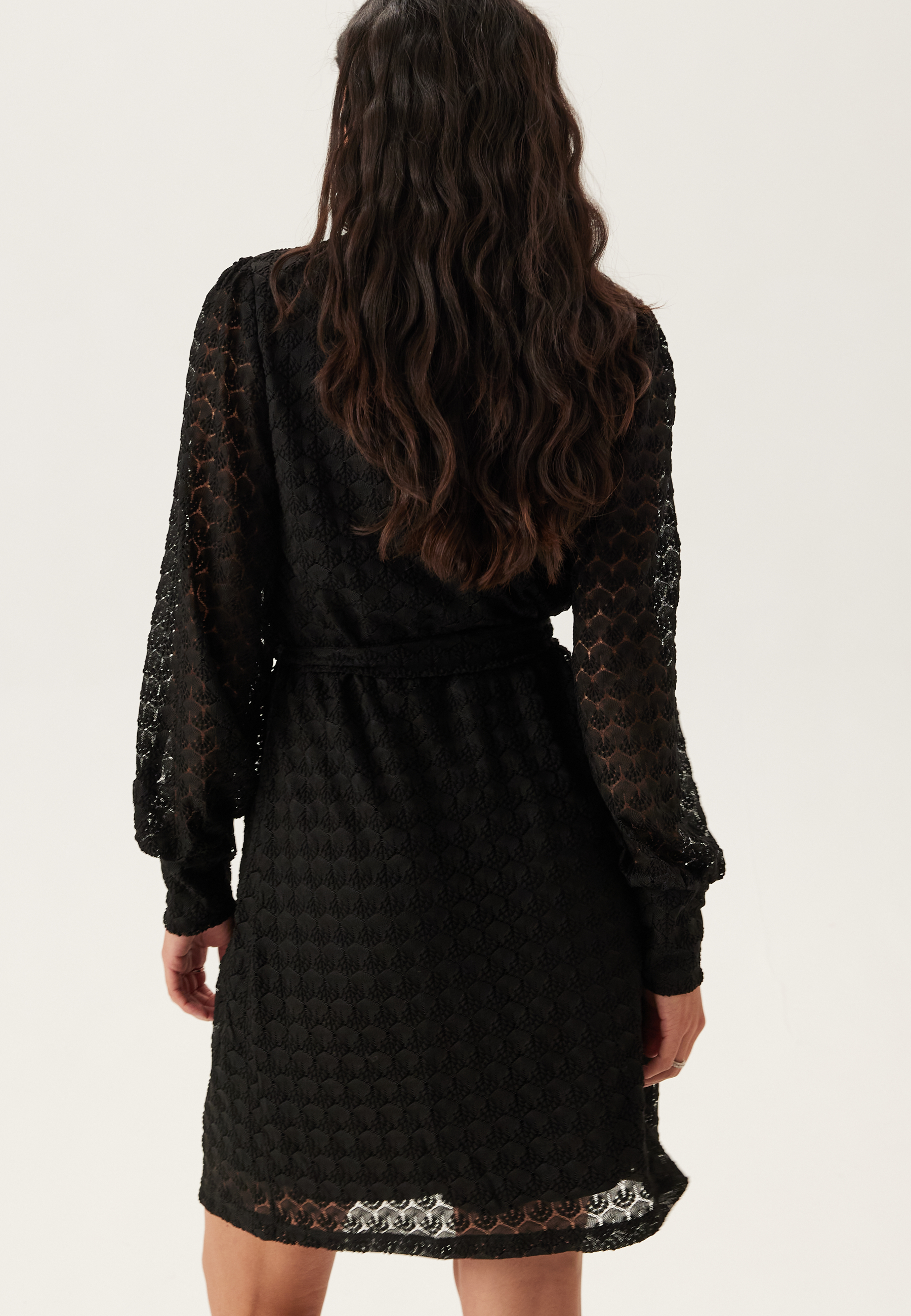 Vmbecca Ls O-neck Lace Dress 2
