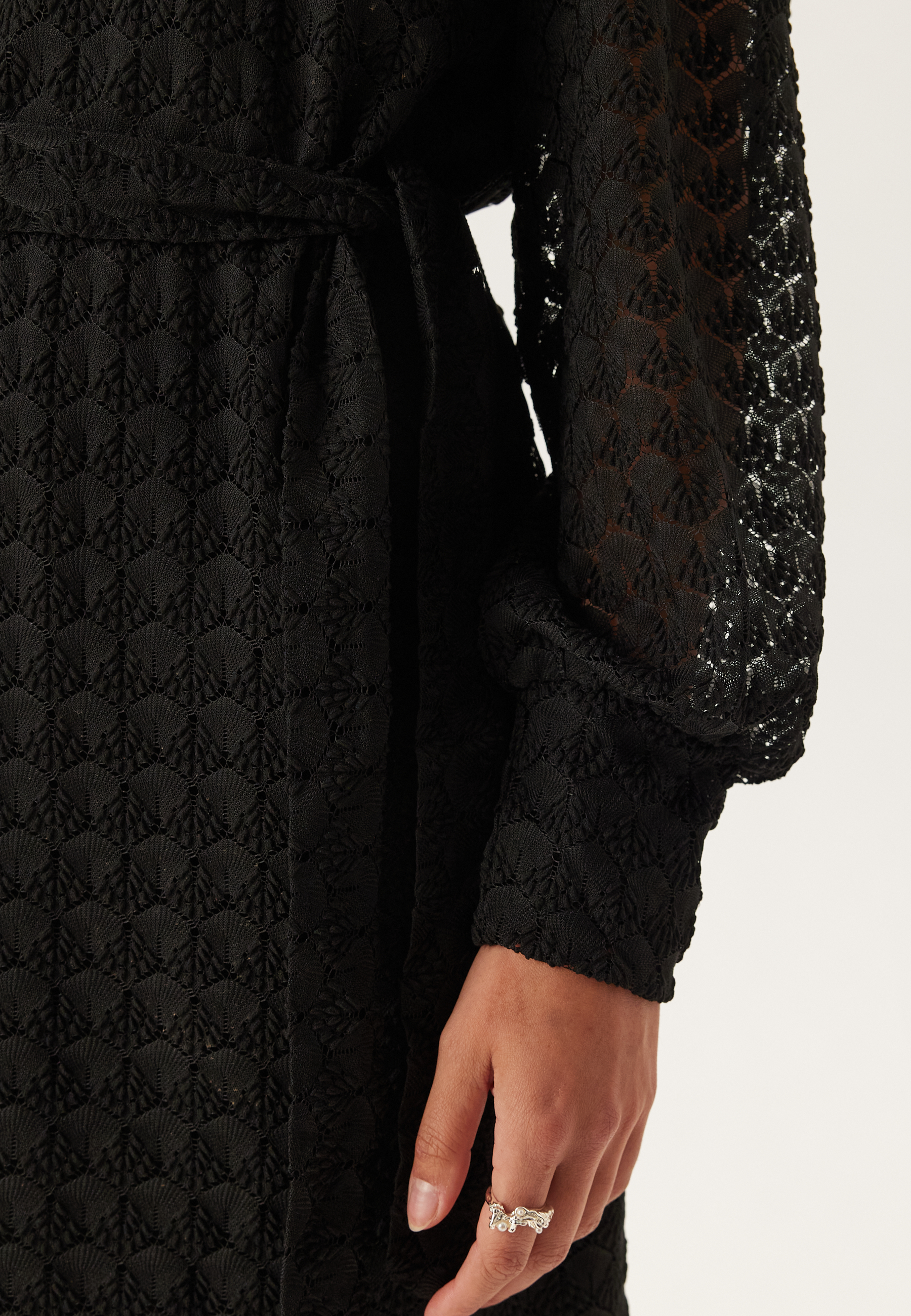 Vmbecca Ls O-neck Lace Dress 3