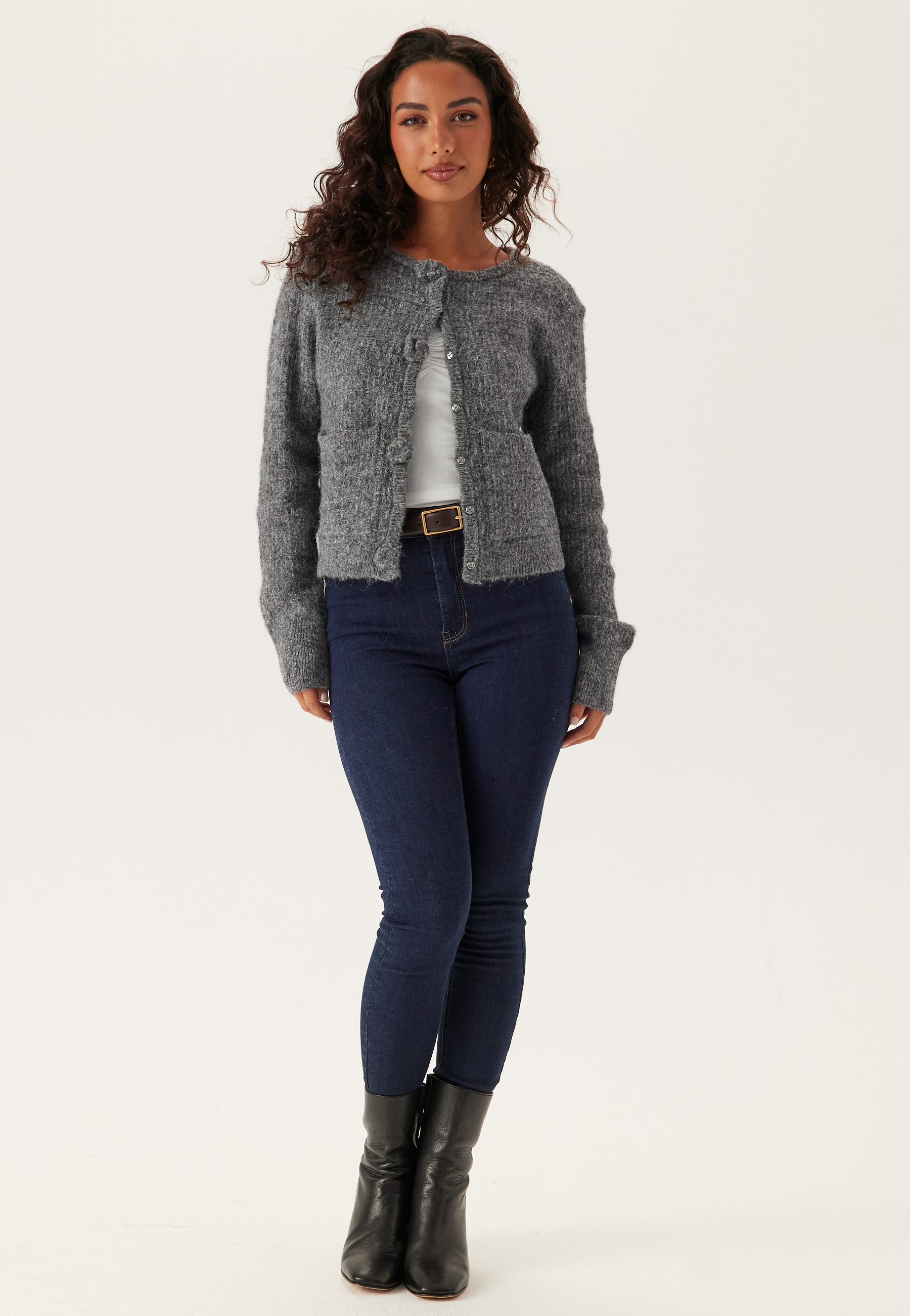 Vmblossom Ls O-neck Cardigan 6