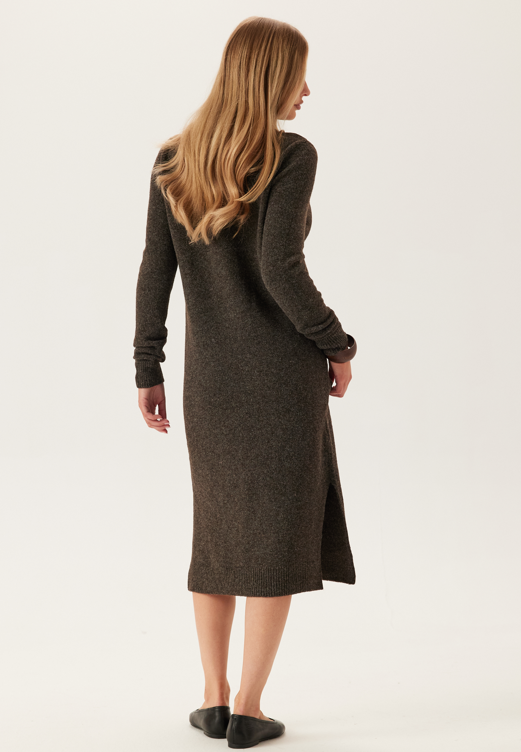 Vmboom Ls Rollneck Dress 6