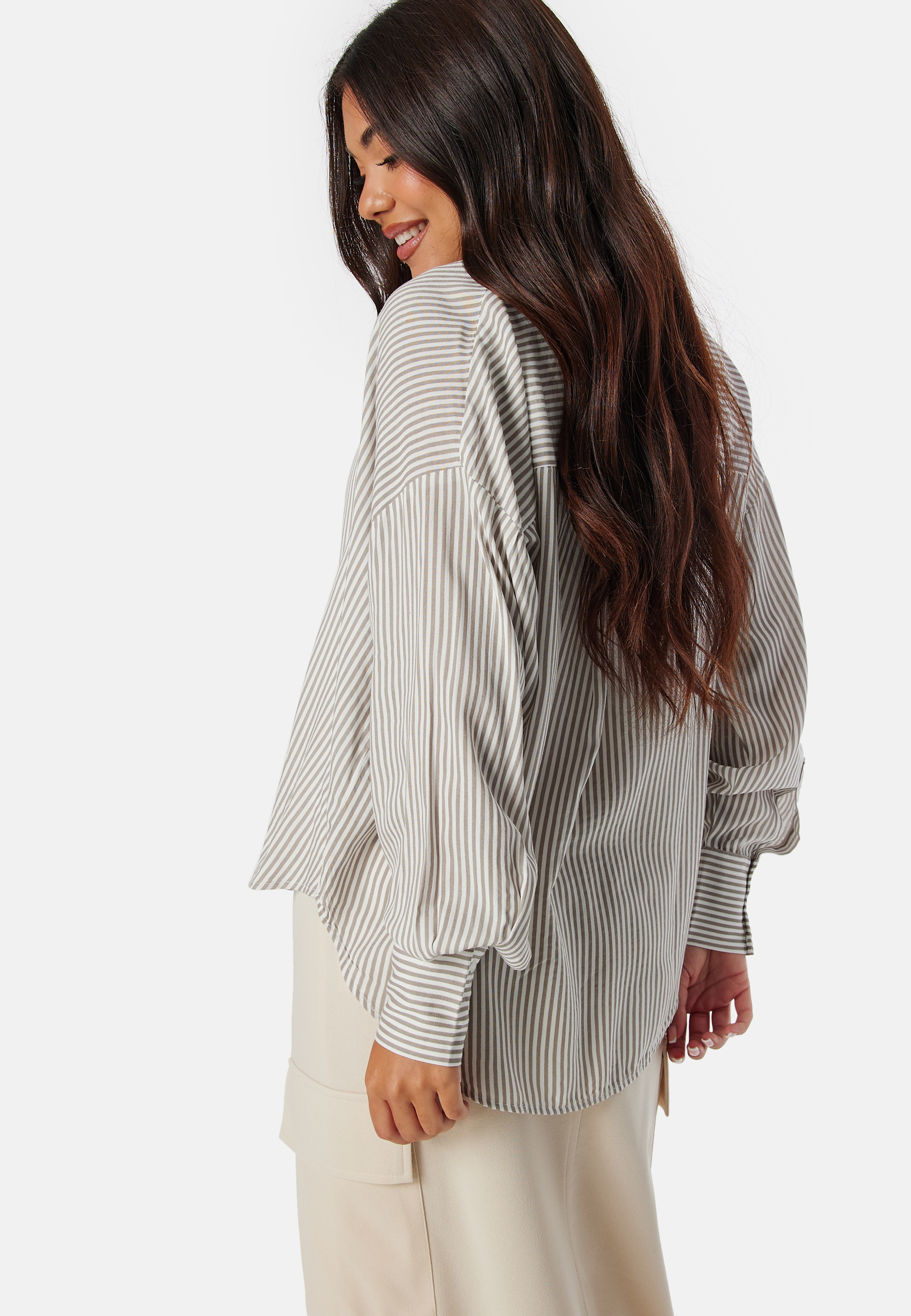Vmbumpy L/S Oversize Shirt Wvn 2