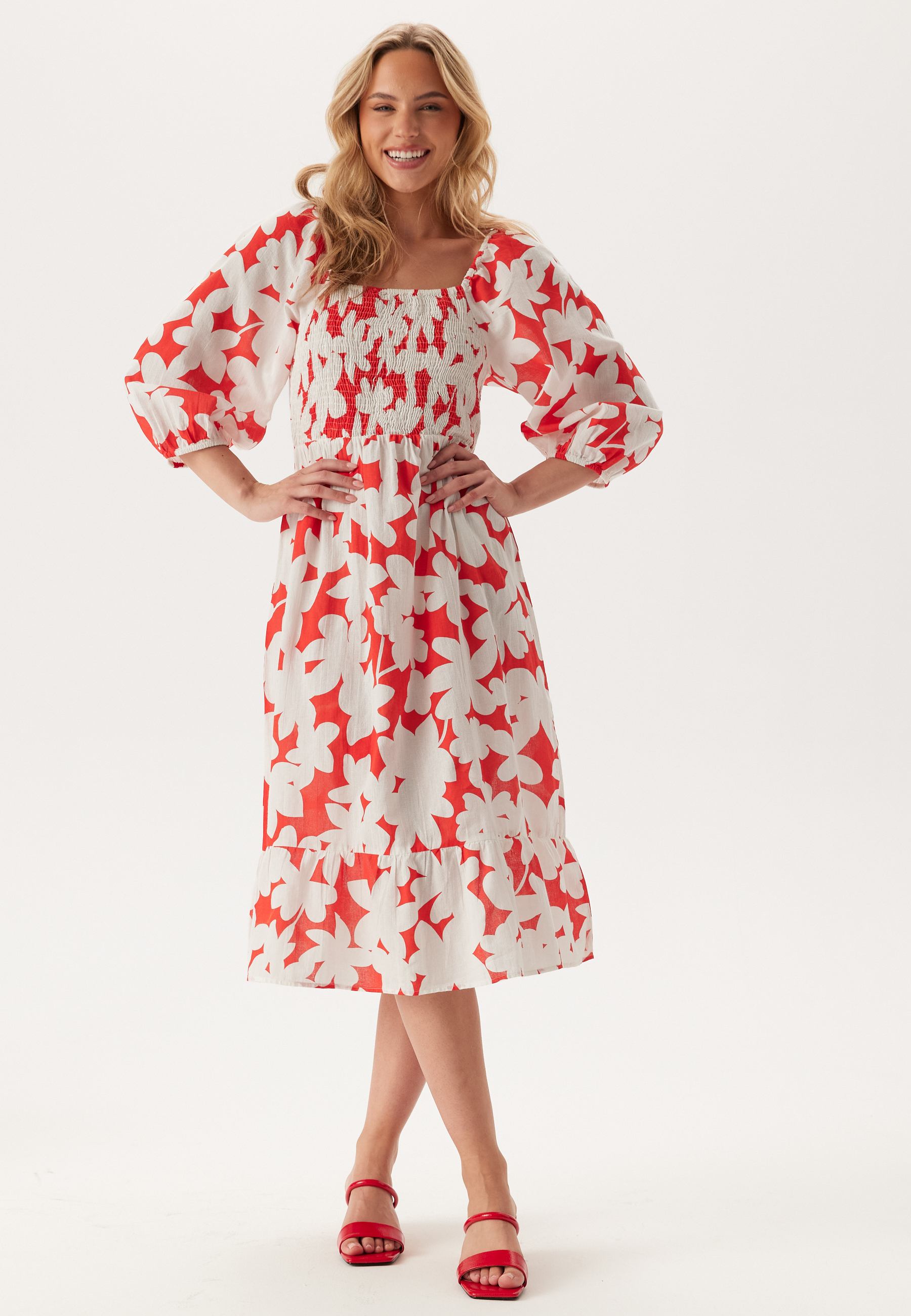 Vmdicthe 3/4 SQUARE CALF DRESS 3