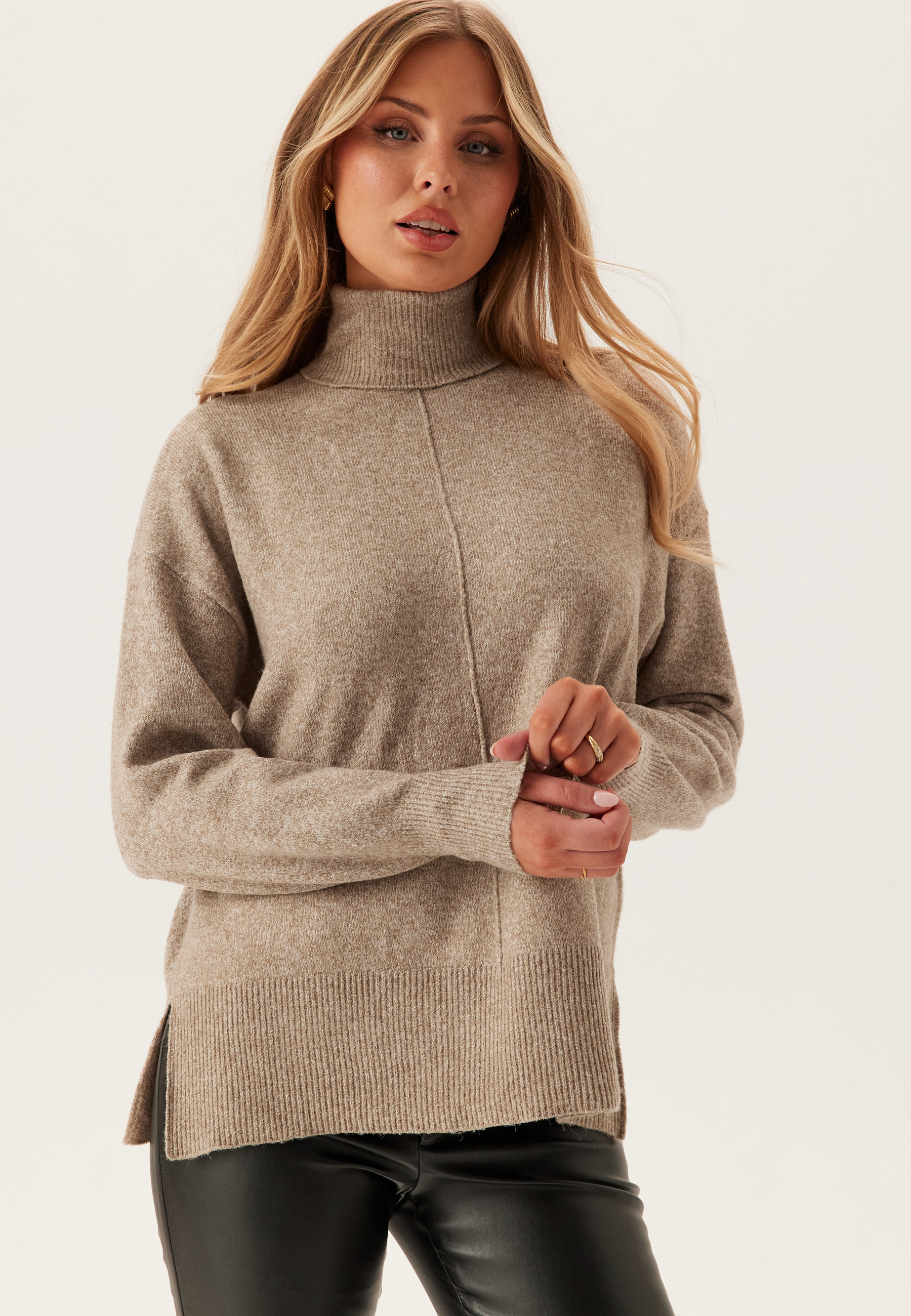 Vmdoffy Ls Roll Neck Pullover