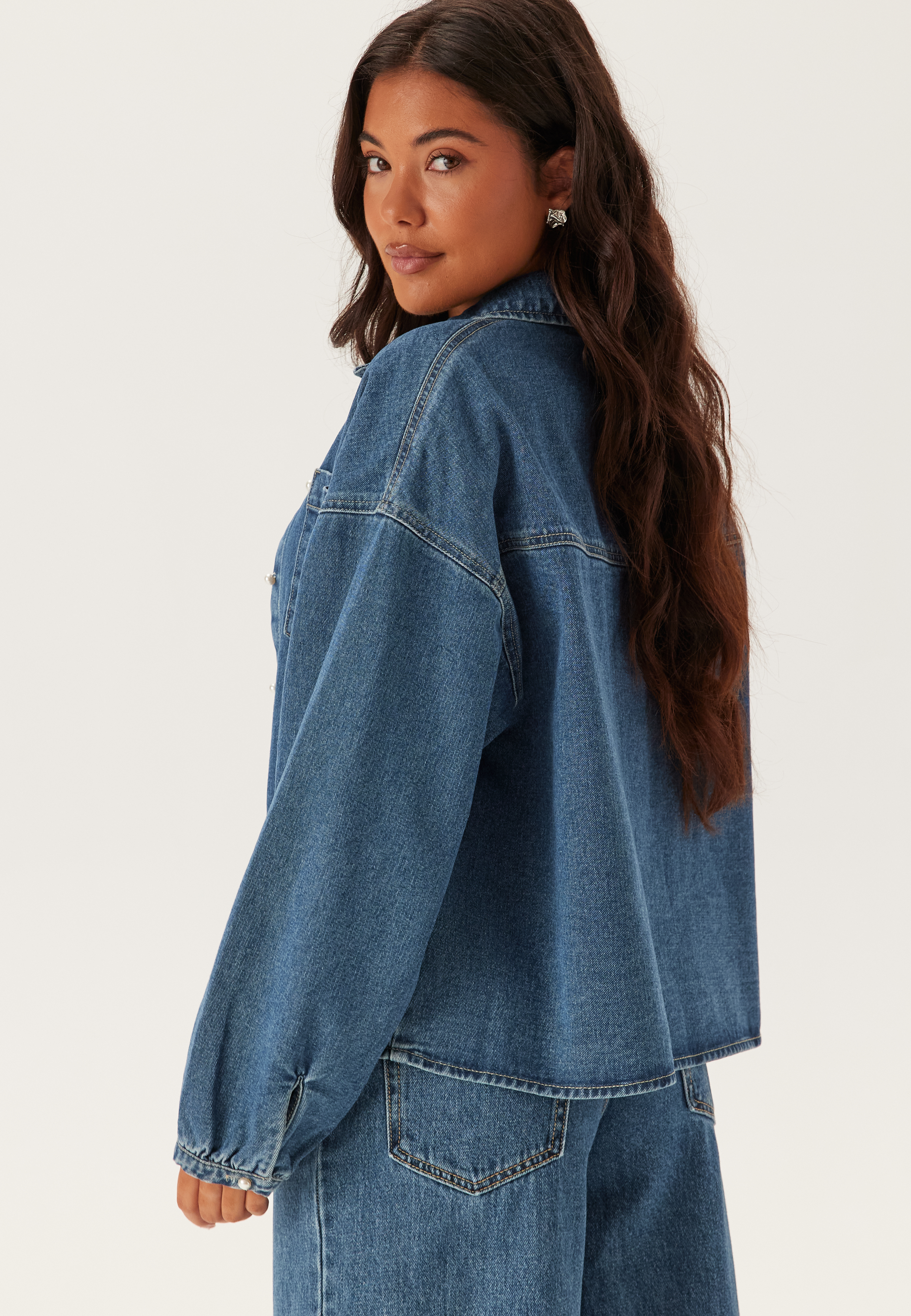 Vmelora Ls Denim Shirt 2