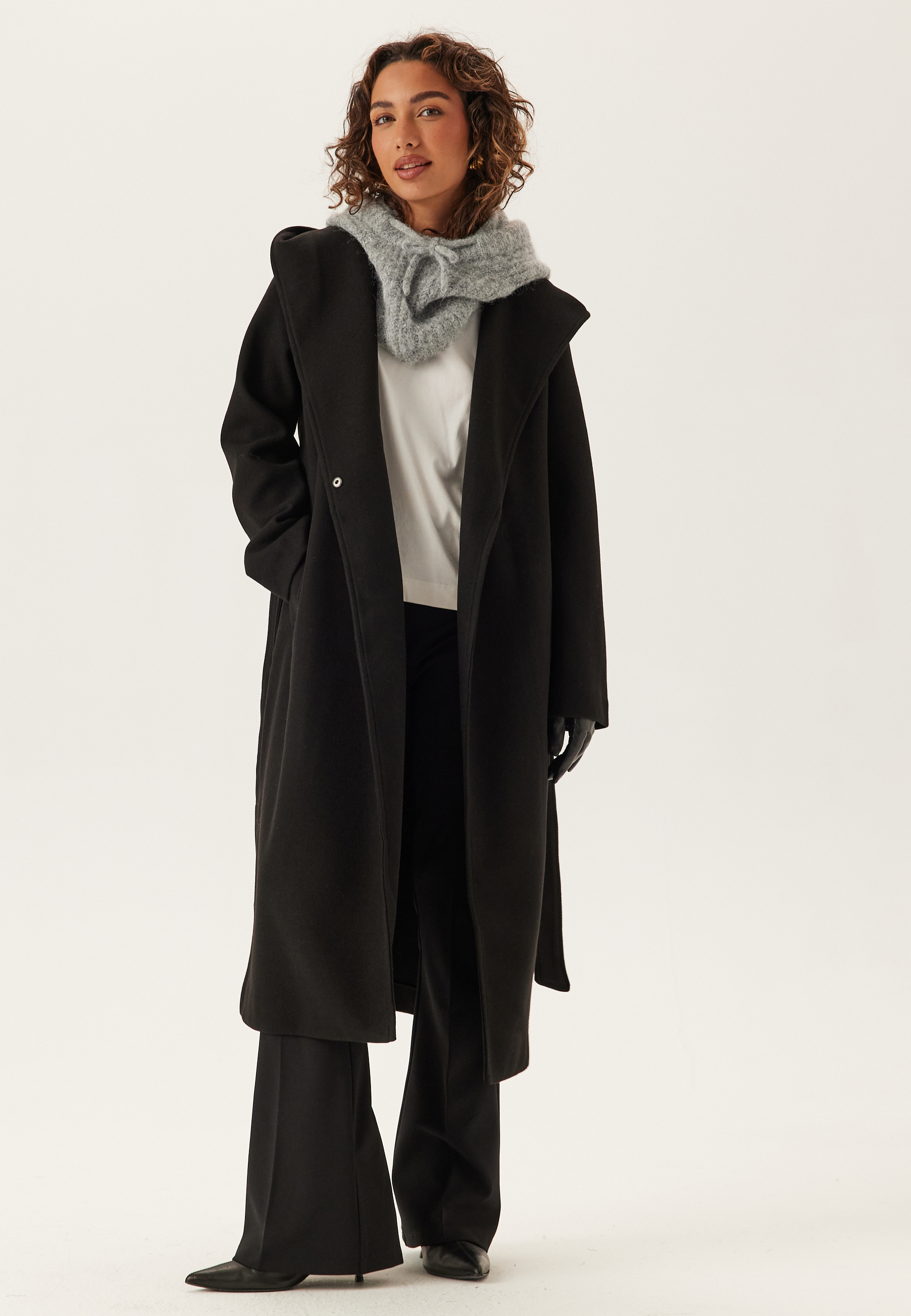 Vmfortunekimi Hood Long Coat