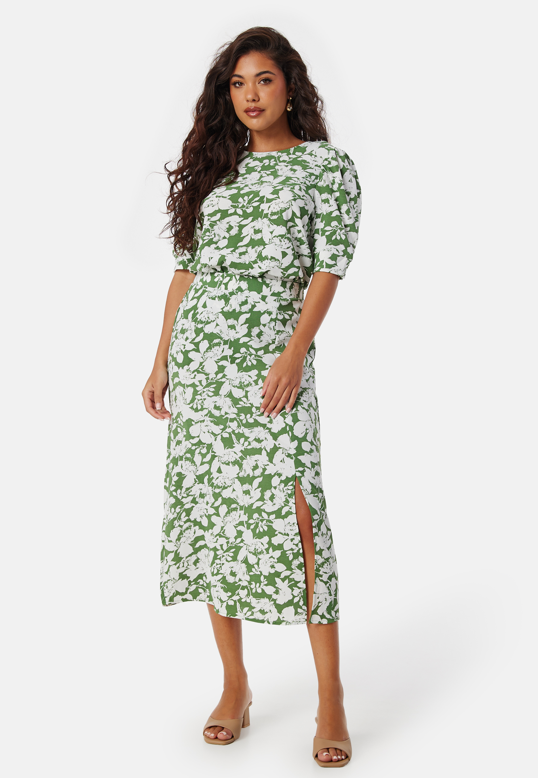 Vmfrej high waist 7/8 pencil skirt 4