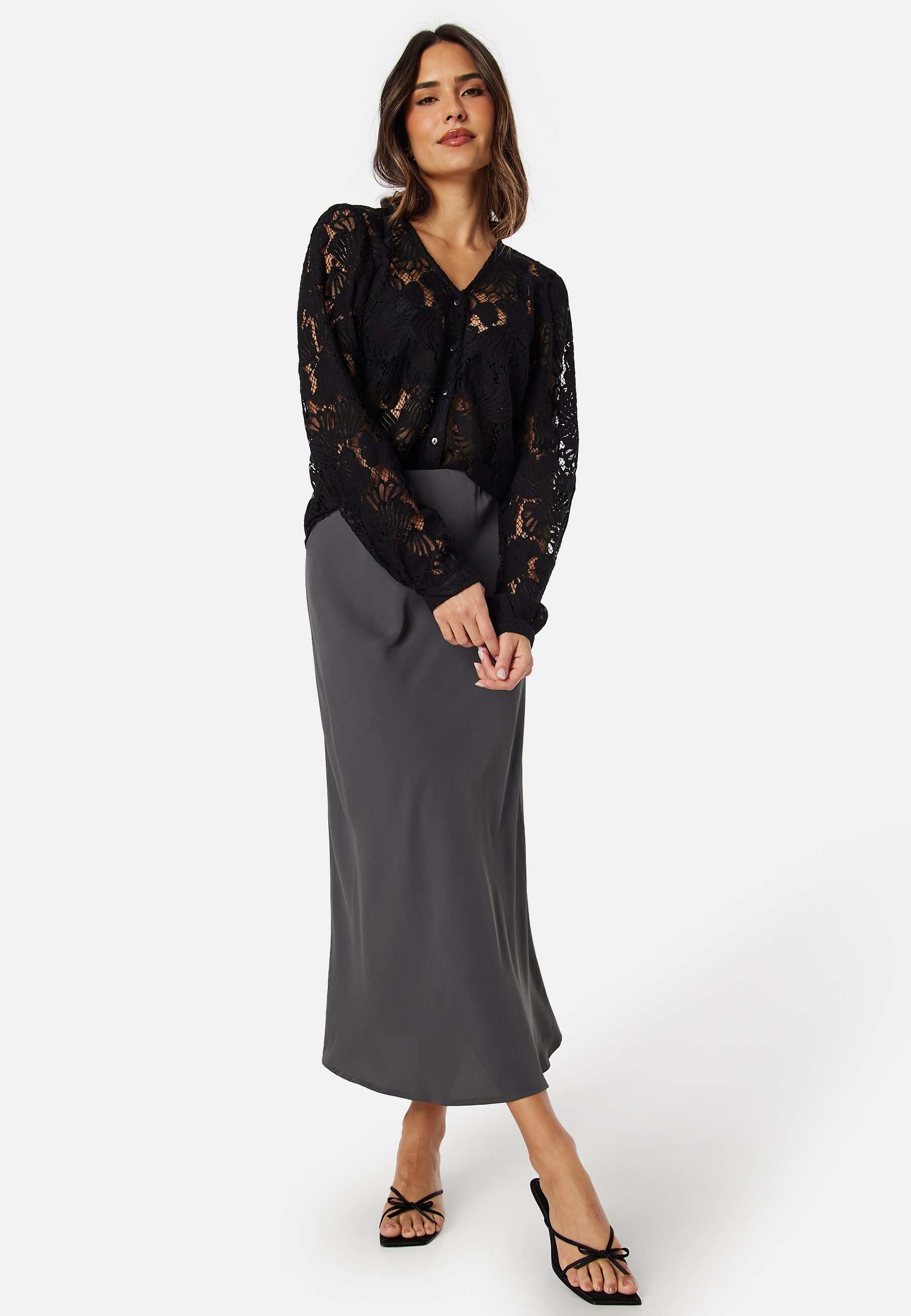 Vmgabena L/S Lace Shirt 2
