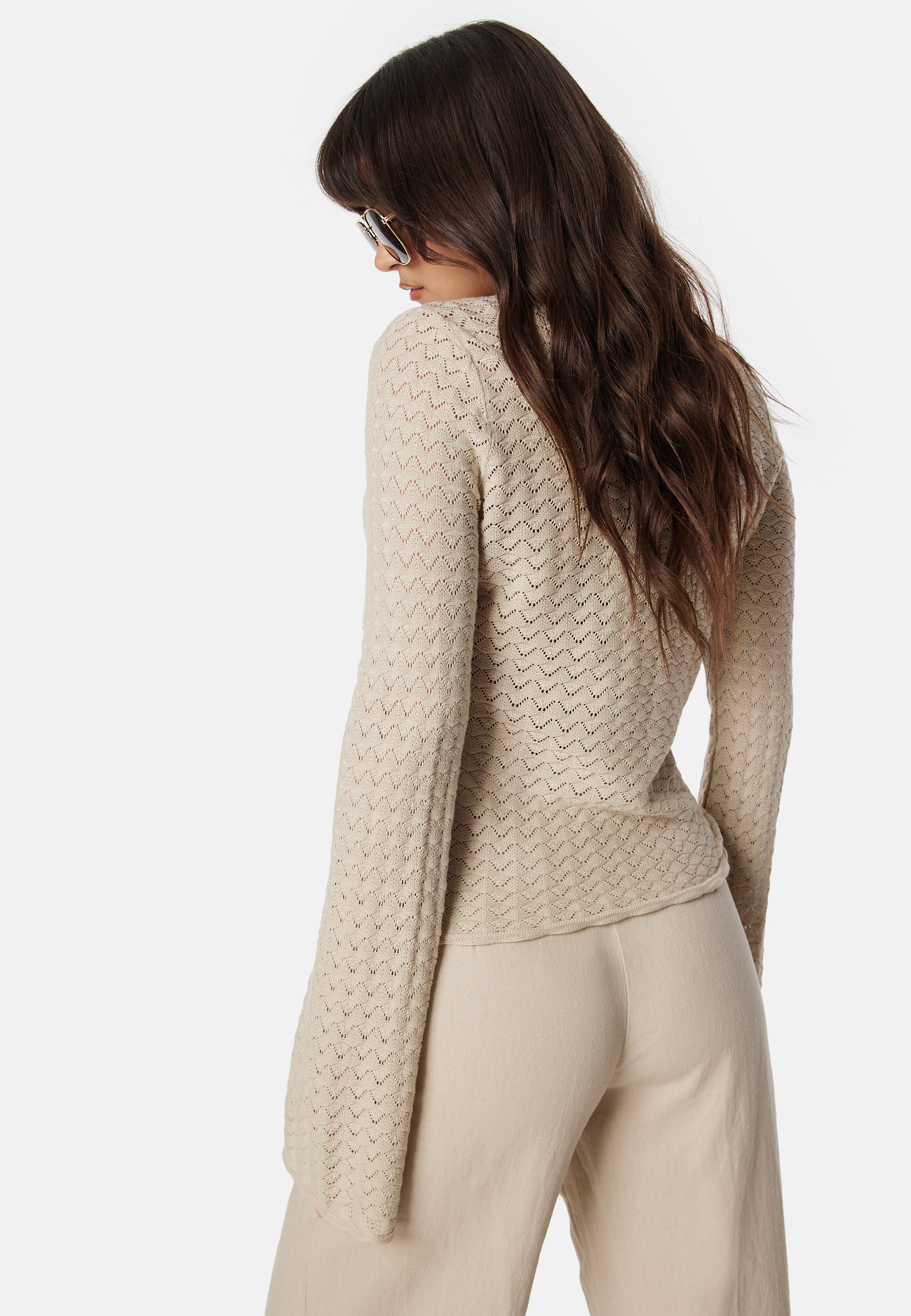 Vmiberia LS O-Neck knit top 2