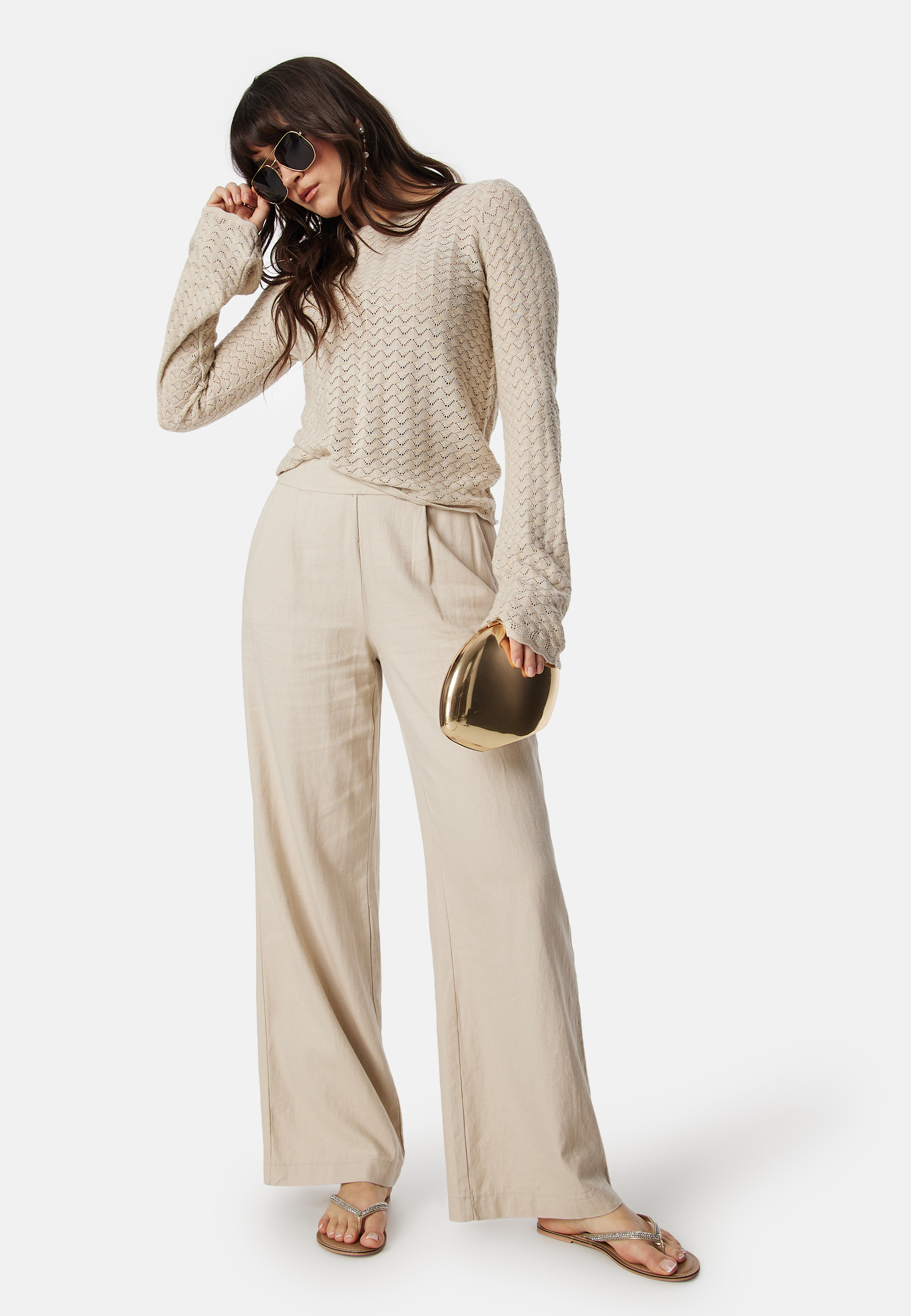Vmiberia LS O-Neck knit top 3