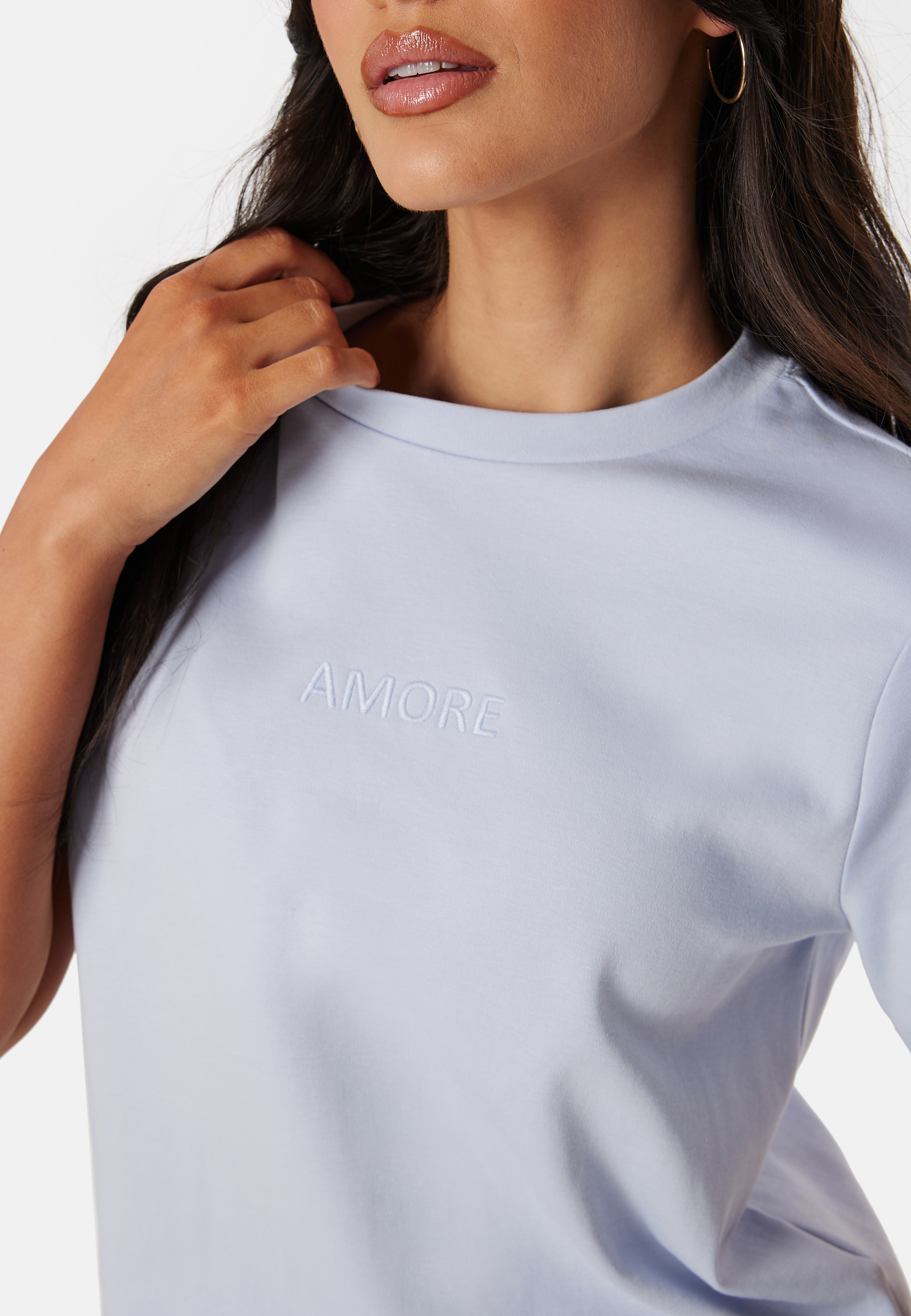 Vmkarma SS O-Neck emb shirt 3