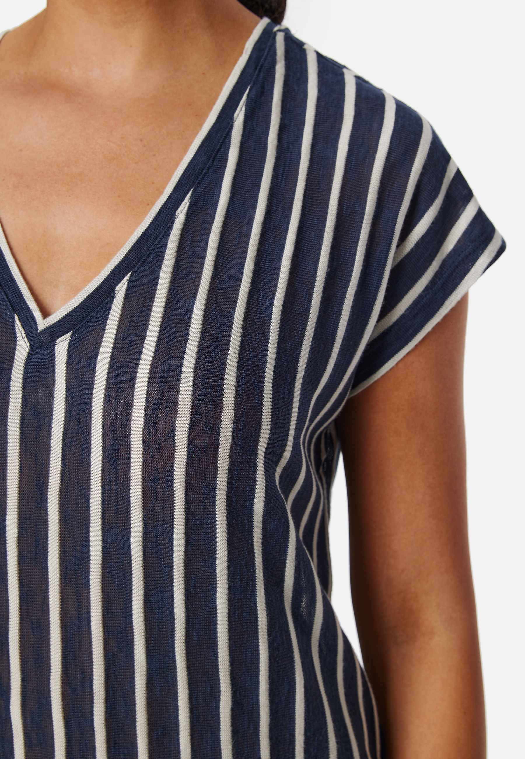Vmlana Ss V-neck Calf Dress Jrs 2