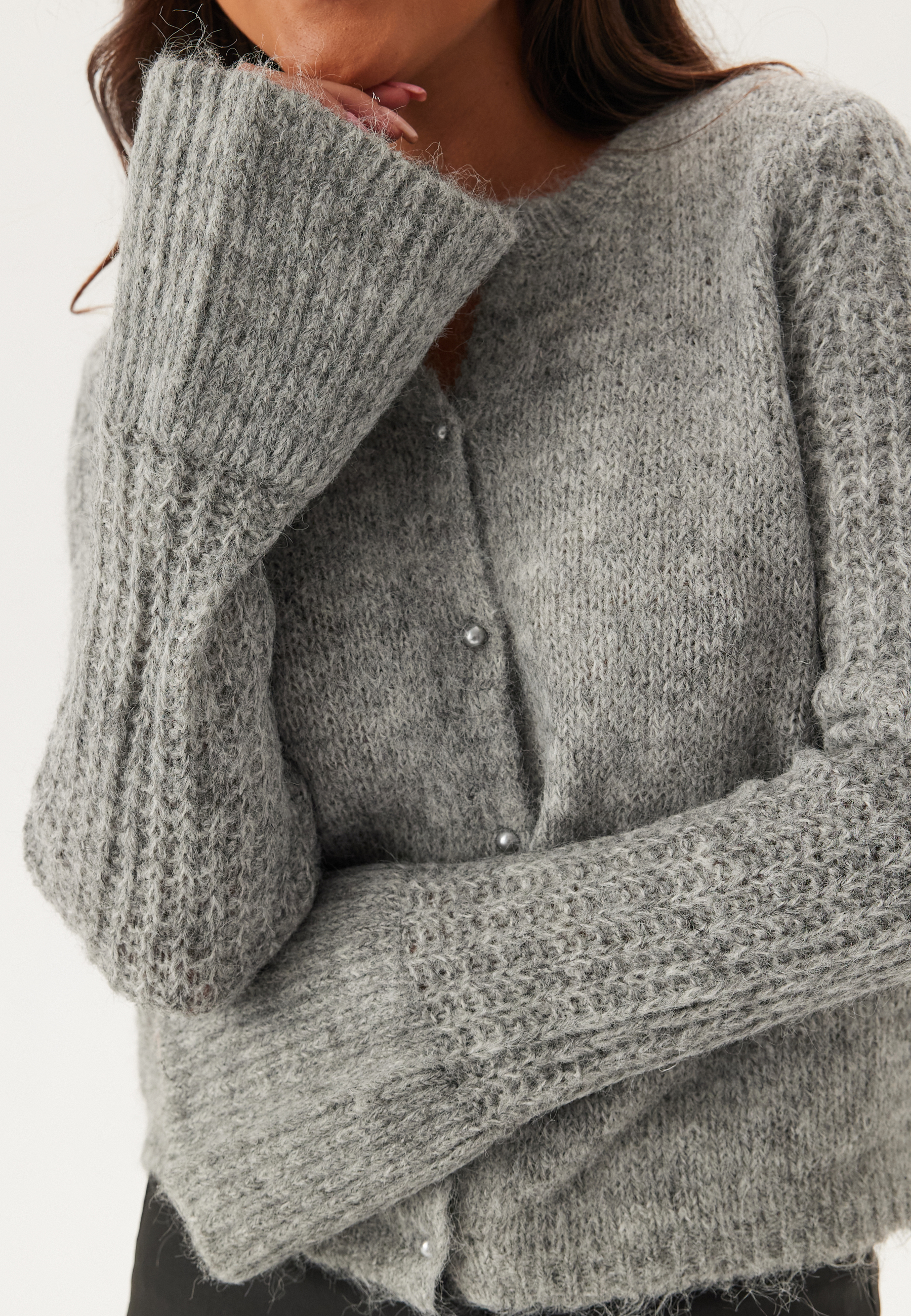 Vmlori Ls O-neck Cardigan 3