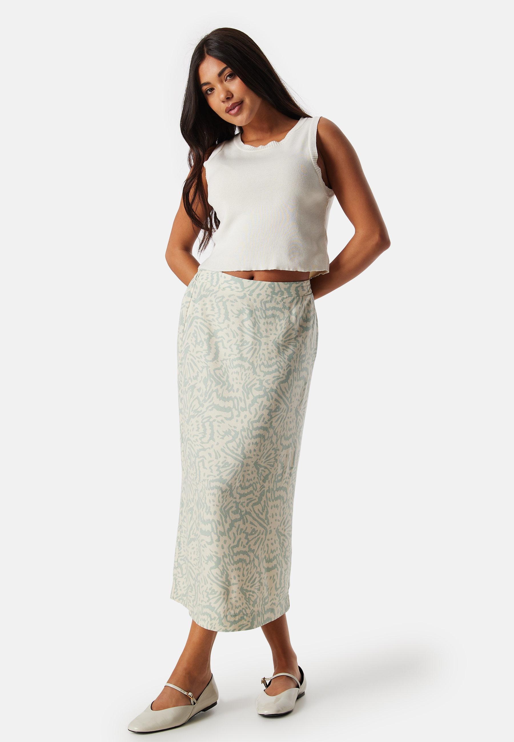 Vmmymilo High Waist 7/8 skirt 2